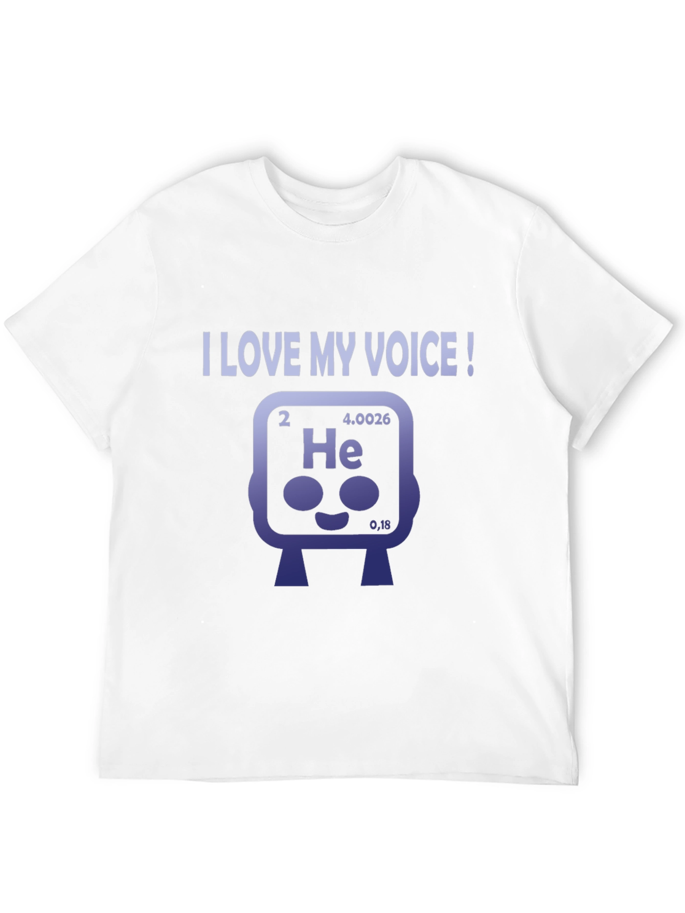 I Love My Voice Helium Element T-Shirt