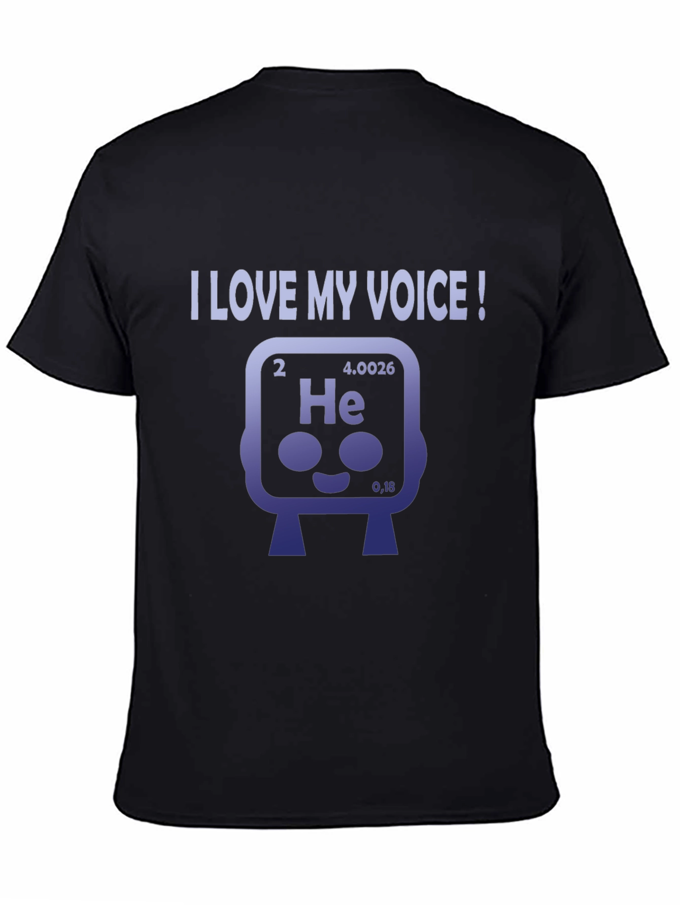I Love My Voice Helium Element T-Shirt