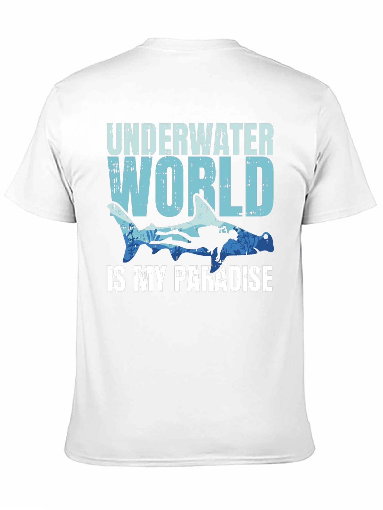 Underwater World Paradise Graphic Tee