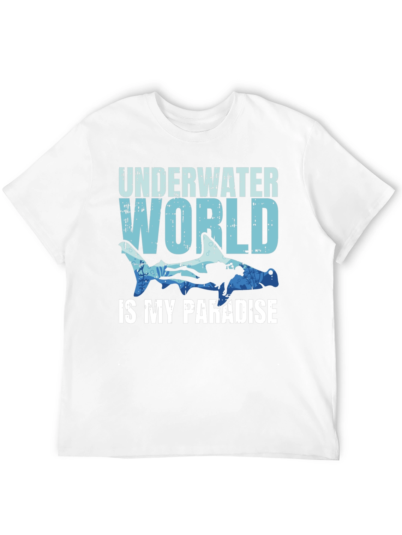 Underwater World Paradise Graphic Tee