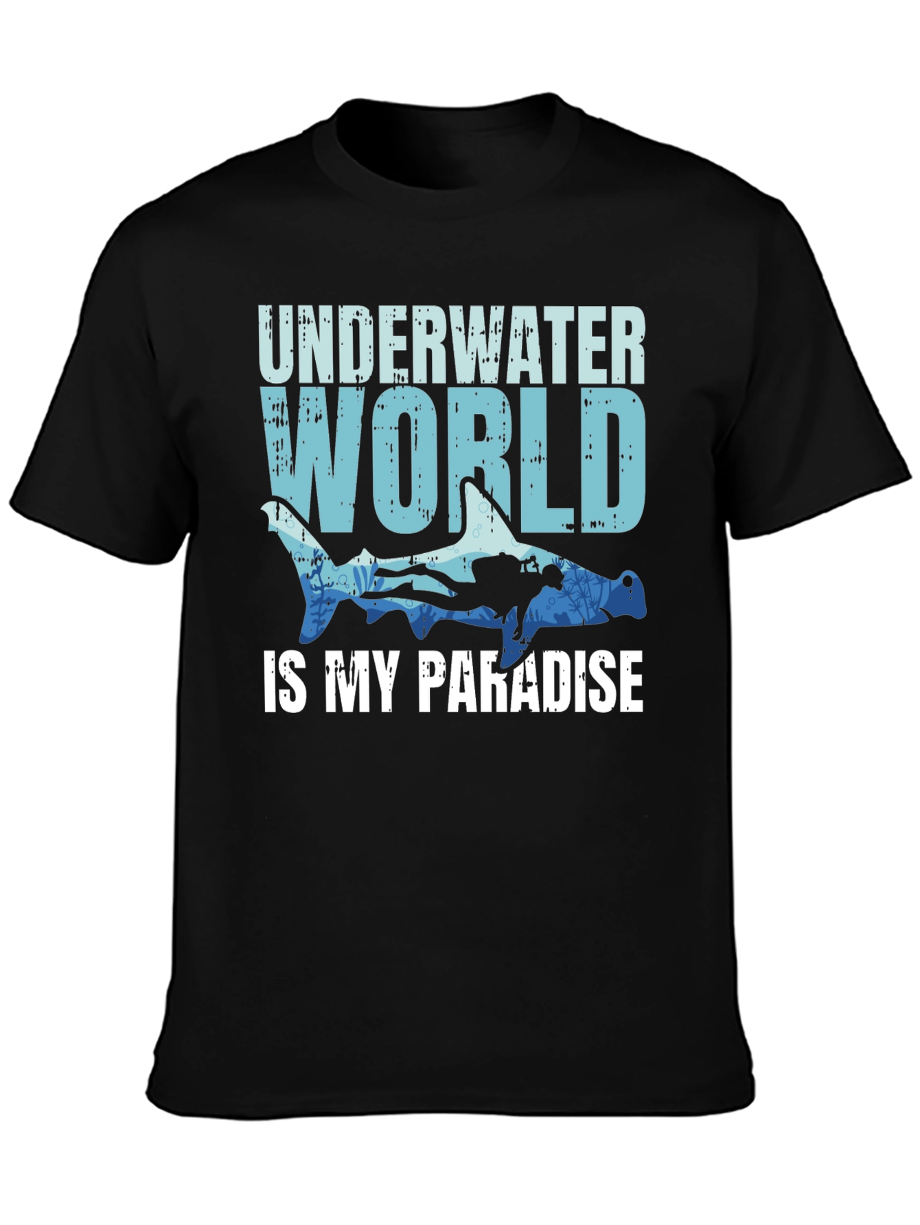 Underwater World Paradise Graphic Tee