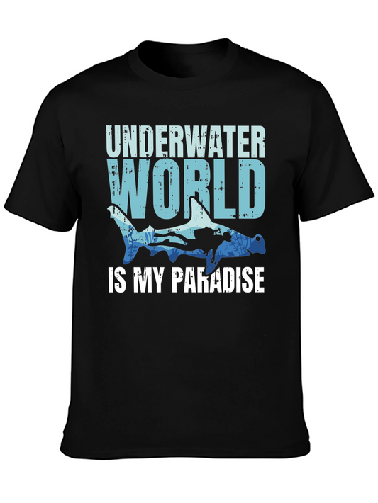 Underwater World Paradise Graphic Tee