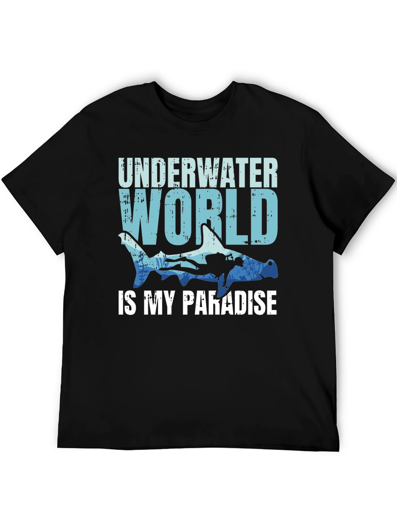 Underwater World Paradise Graphic Tee