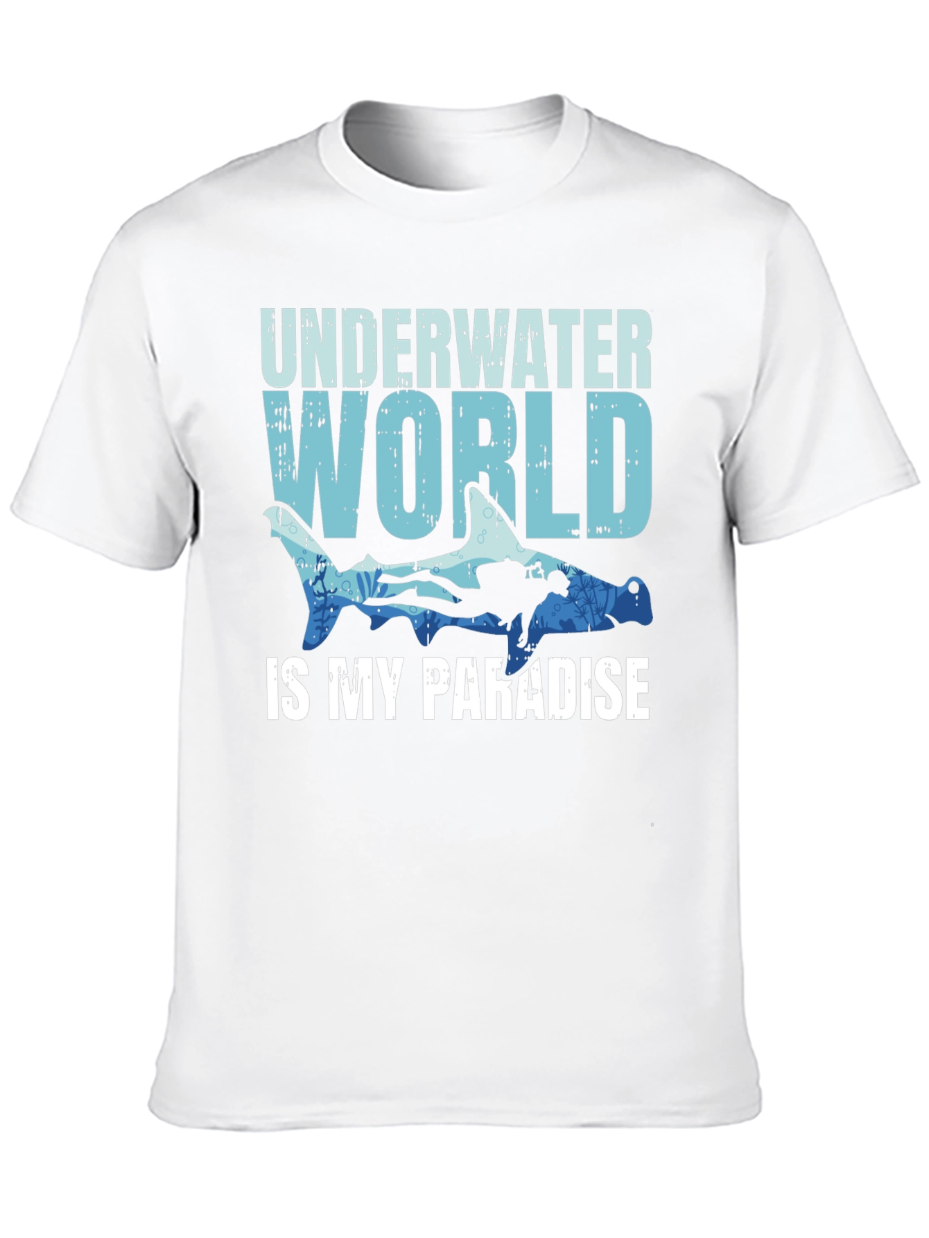 Underwater World Paradise Graphic Tee
