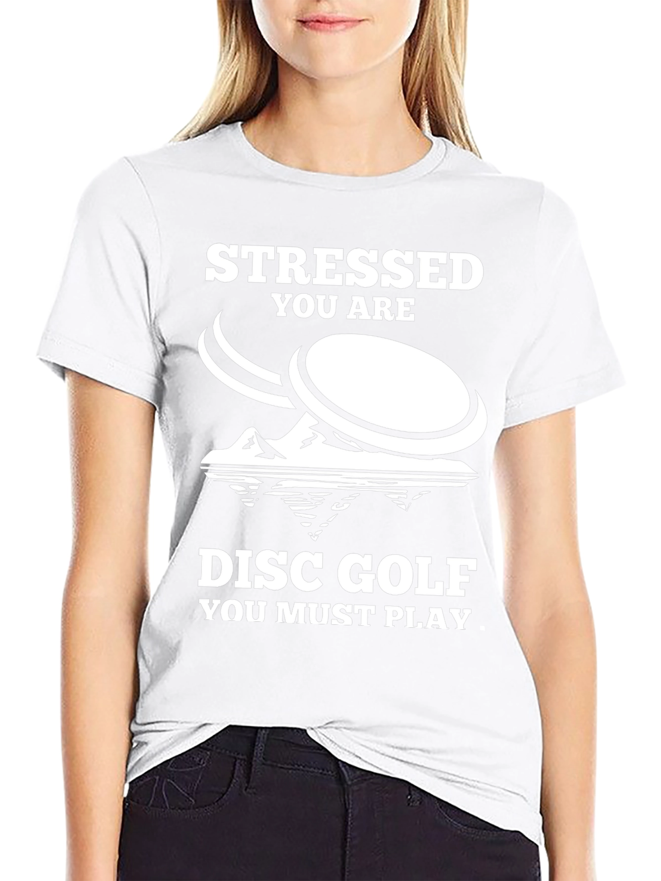 Stressed You Are Disc Golf T-Shirt
