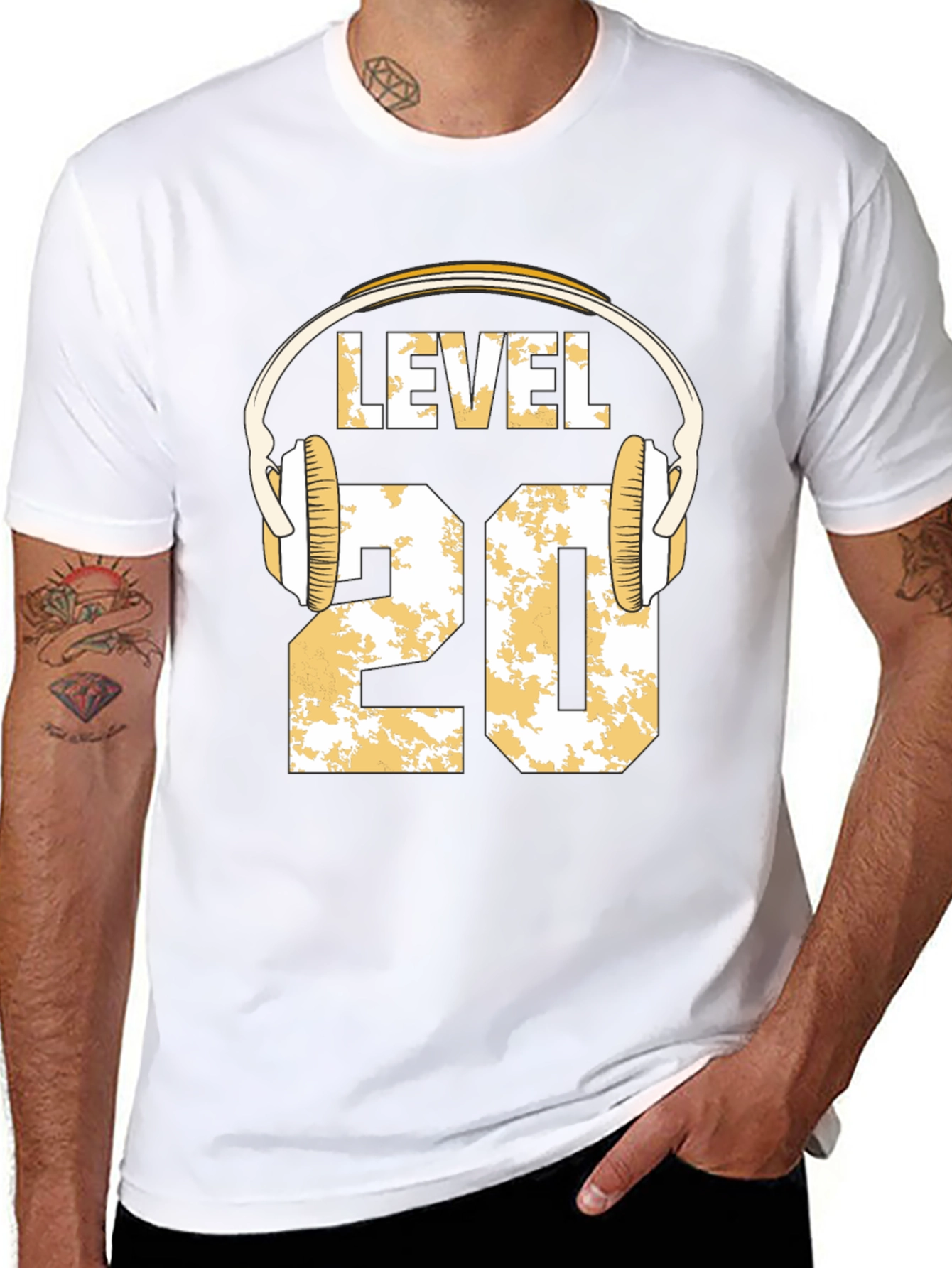 Level 20 Gamer T-Shirt - Birthday Gift