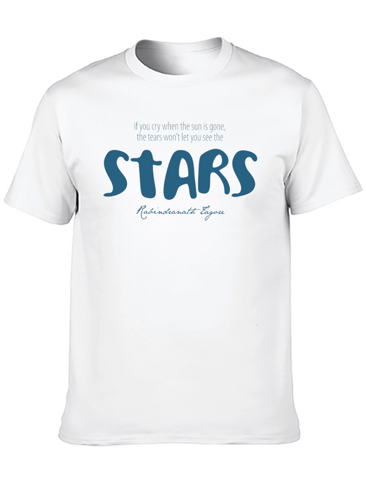 Stars Rabindranath Tagore Quote T-Shirt