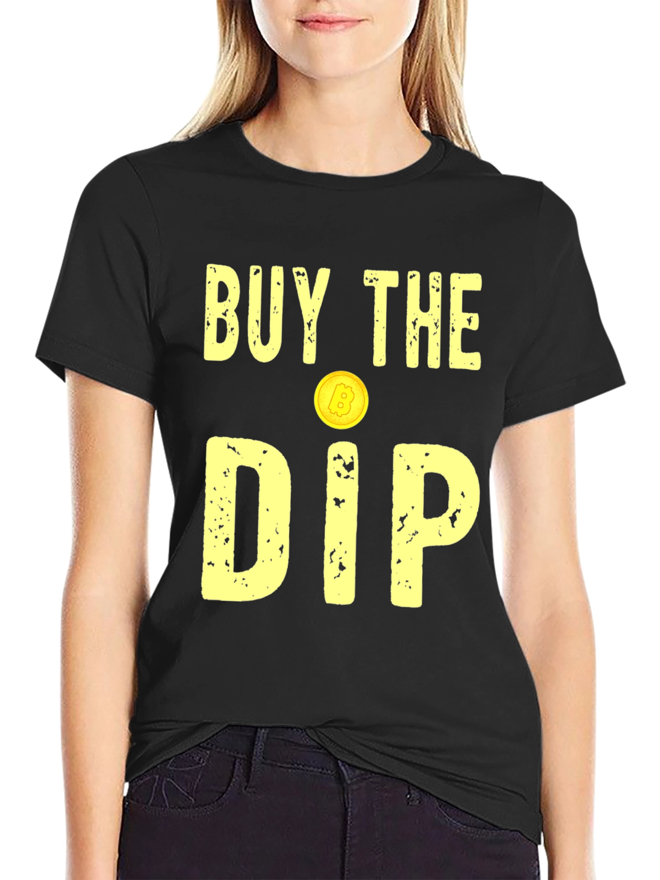 Buy the Dip Crypto T-Shirt Bitcoin