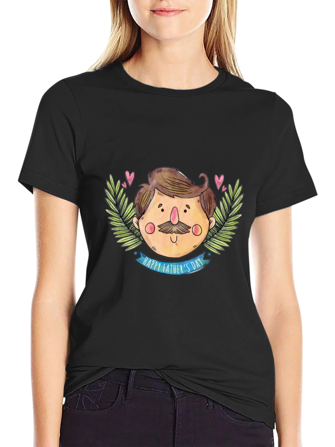 Happy Fathers Day Cartoon Dad T-Shirt