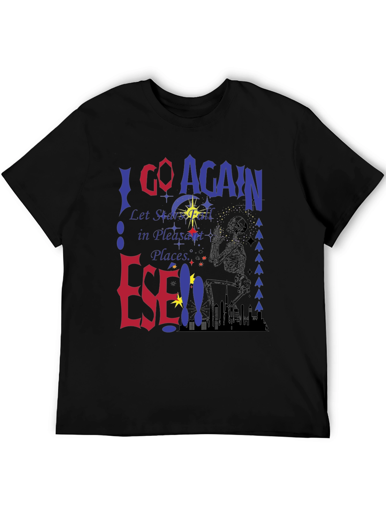 Unique Graphic Print T-Shirt