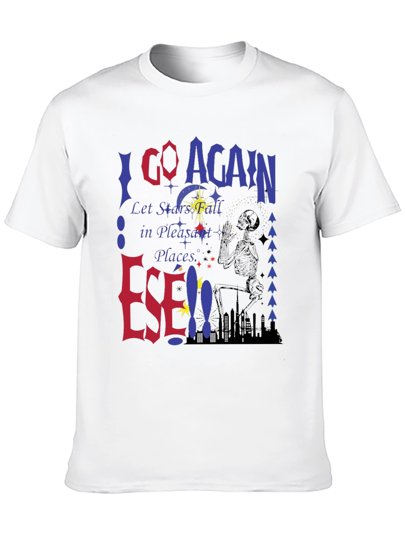 Unique Graphic Print T-Shirt