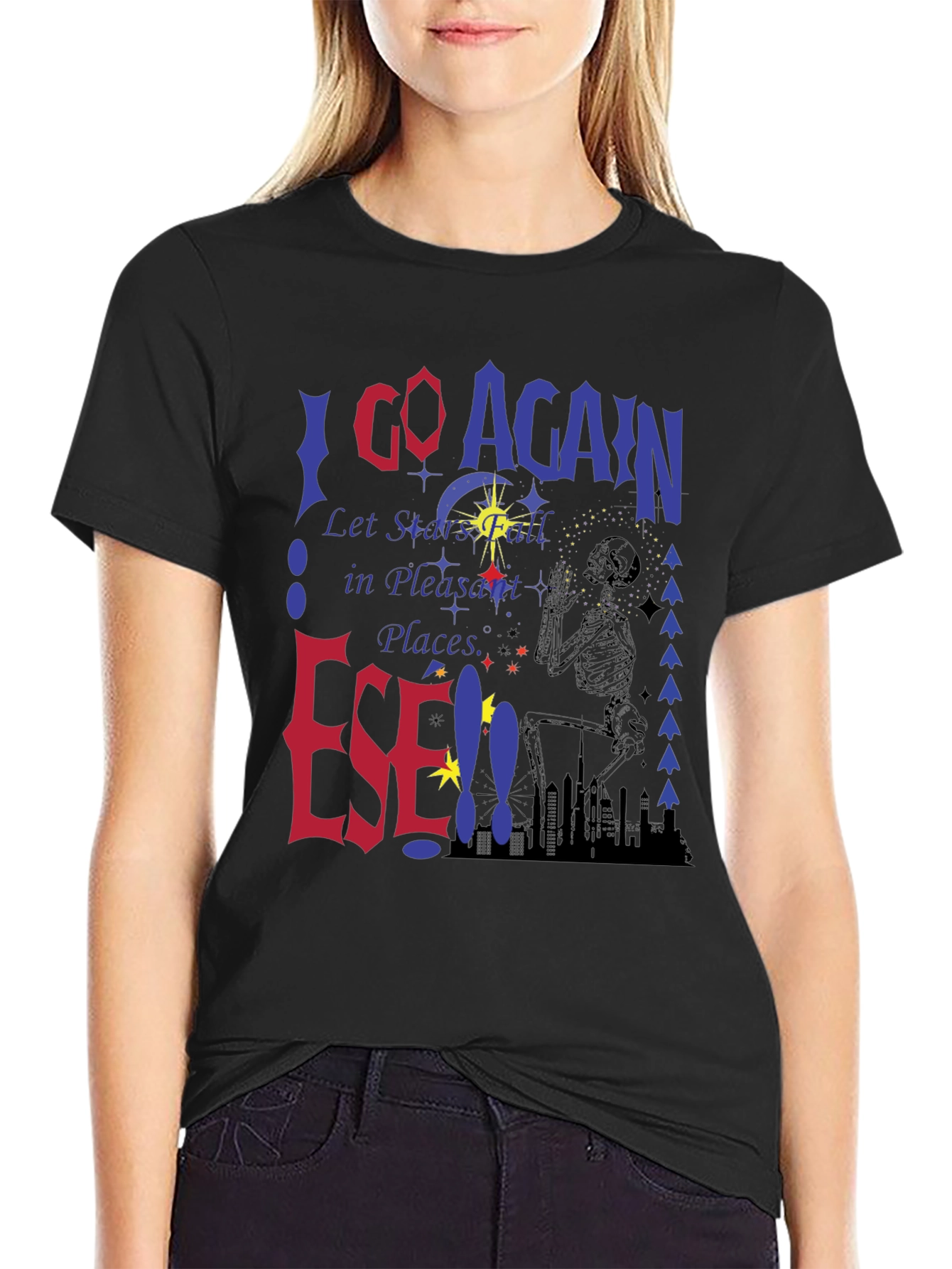 Unique Graphic Print T-Shirt