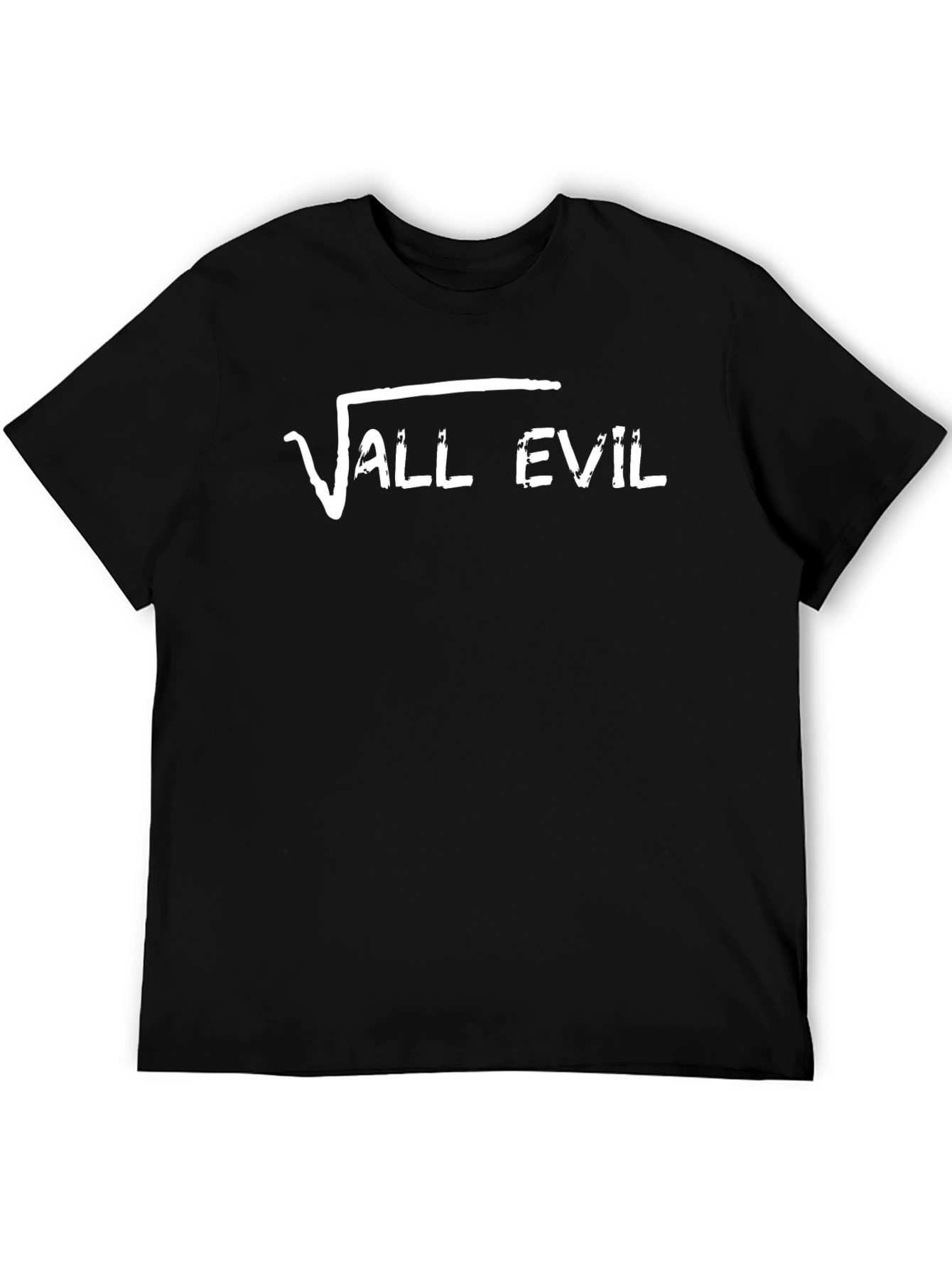 All Evil T-Shirt Funny Math Pun Tee
