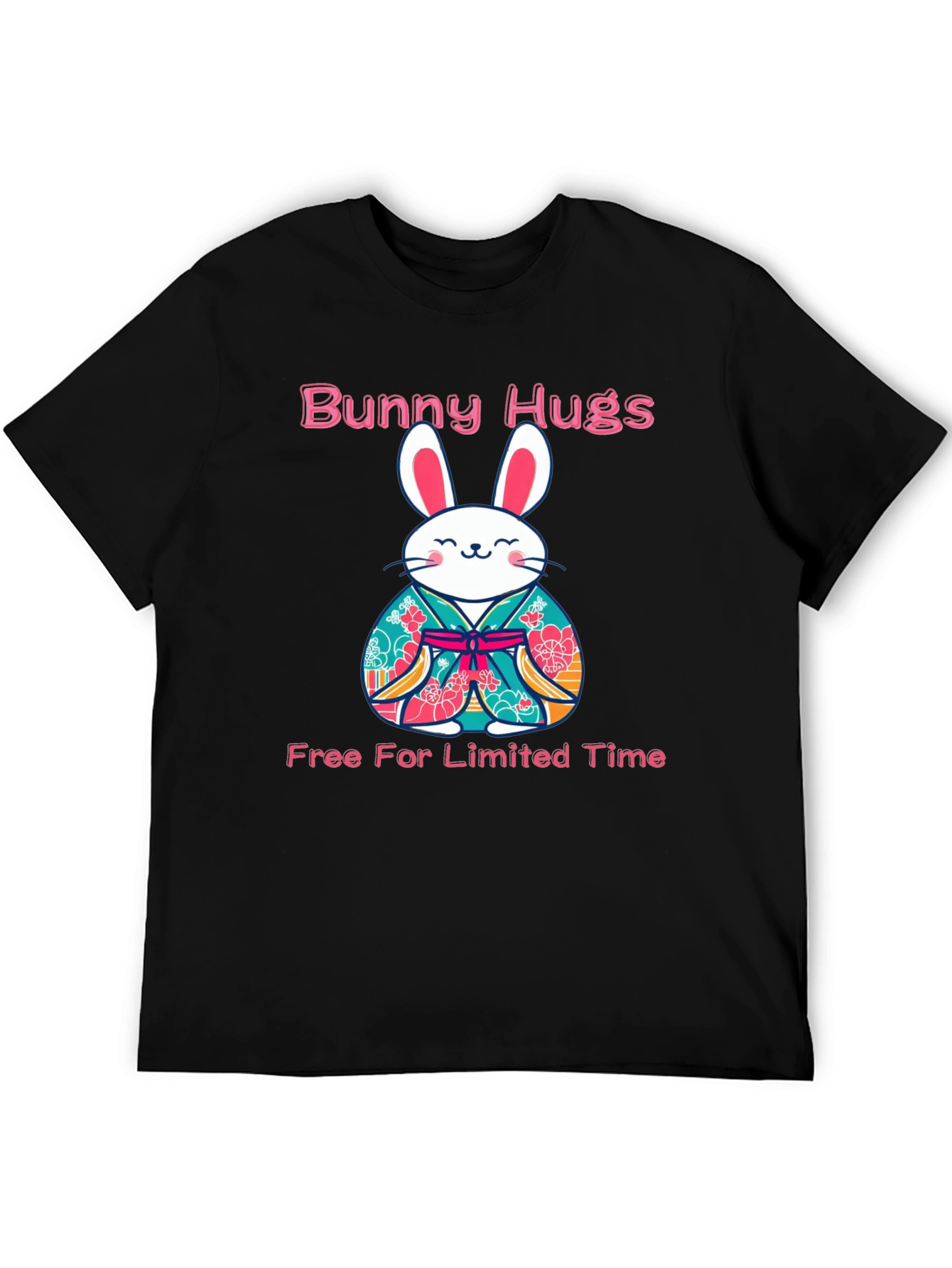 Bunny Hugs Graphic T-Shirt - Limited Time Offer