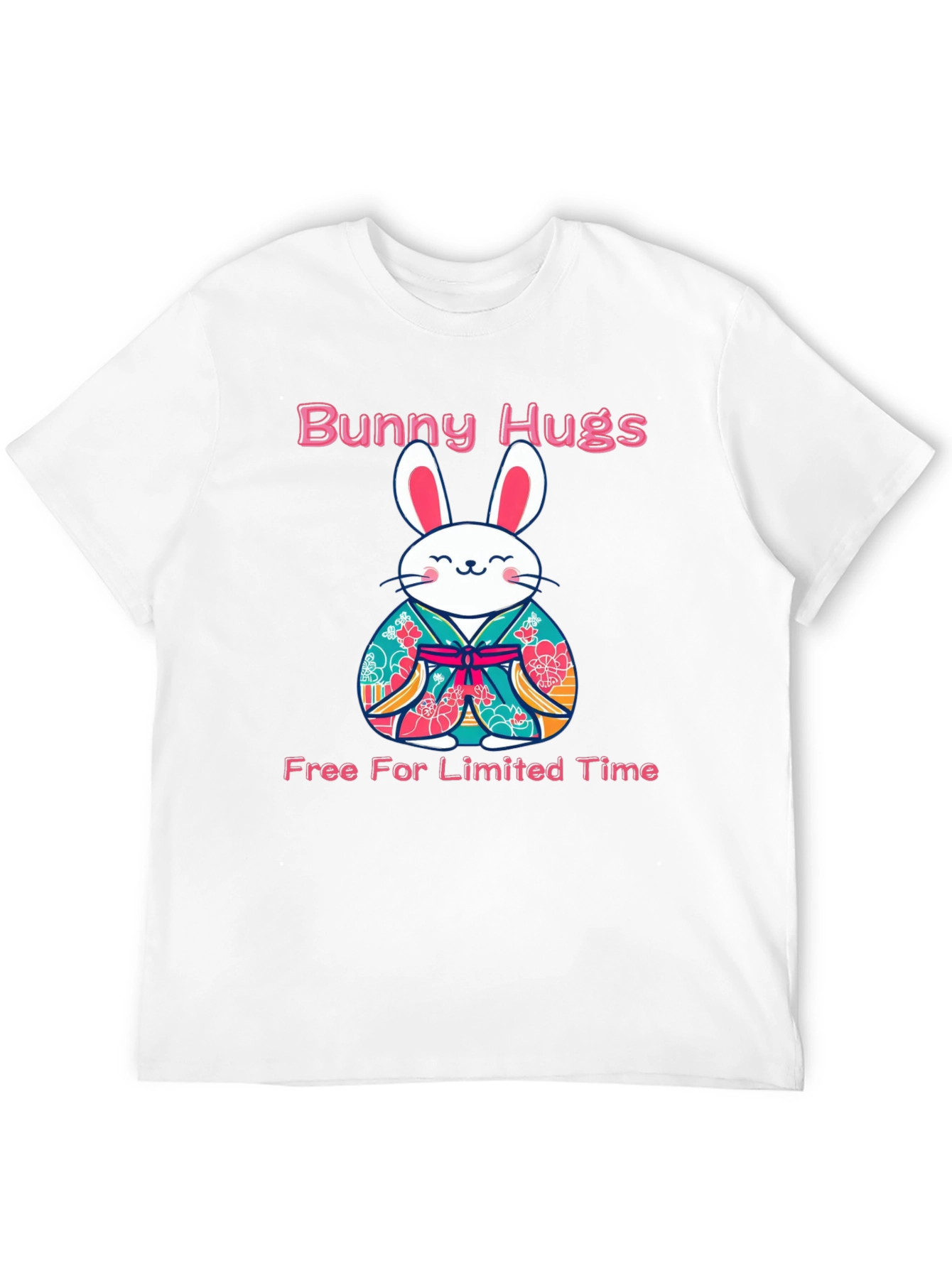 Bunny Hugs Graphic T-Shirt - Limited Time Offer