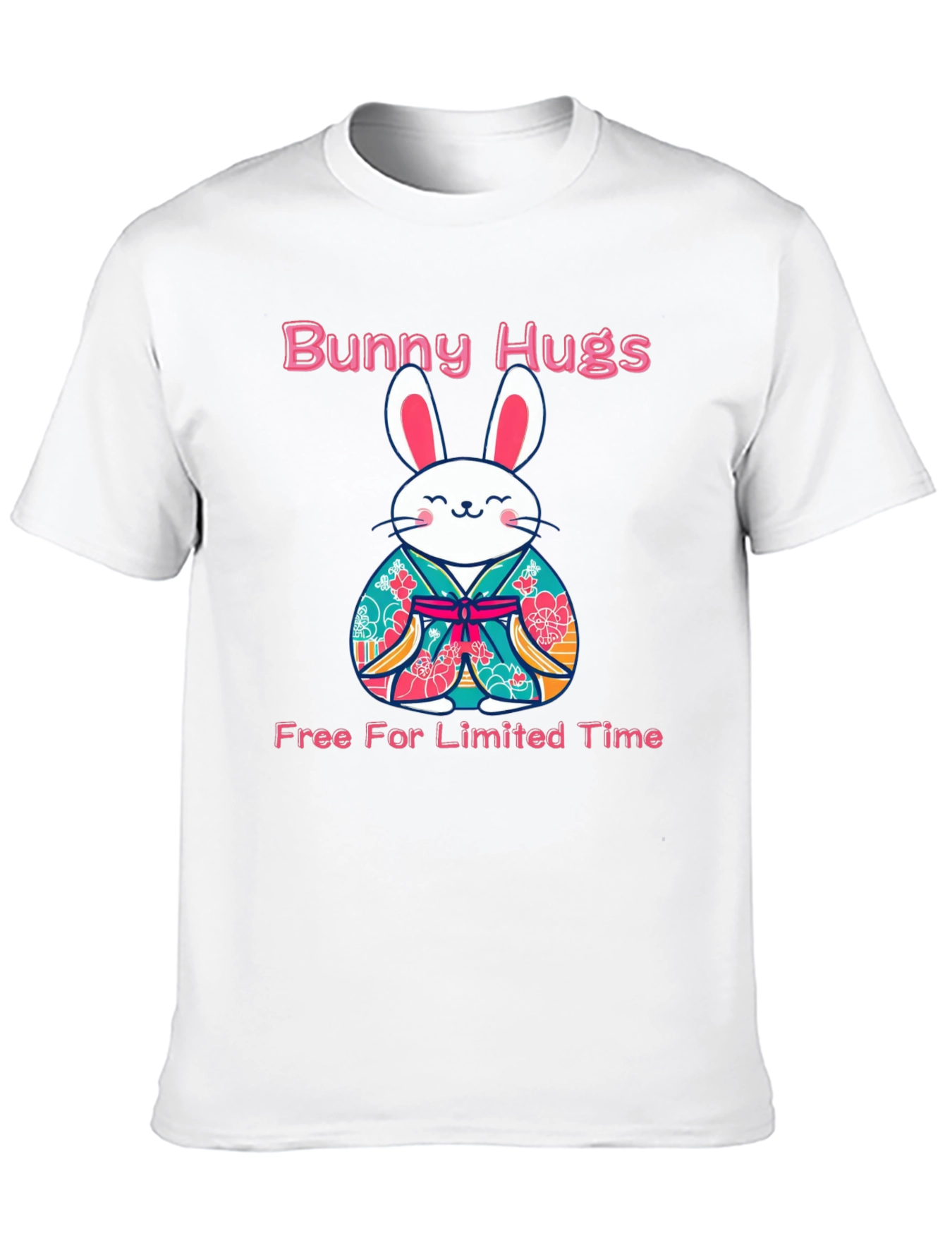 Bunny Hugs Graphic T-Shirt - Limited Time Offer