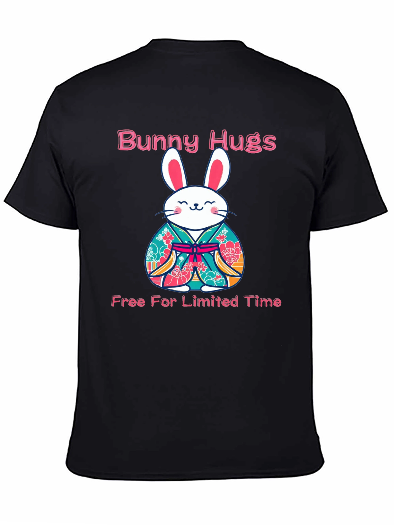 Bunny Hugs Graphic T-Shirt - Limited Time Offer