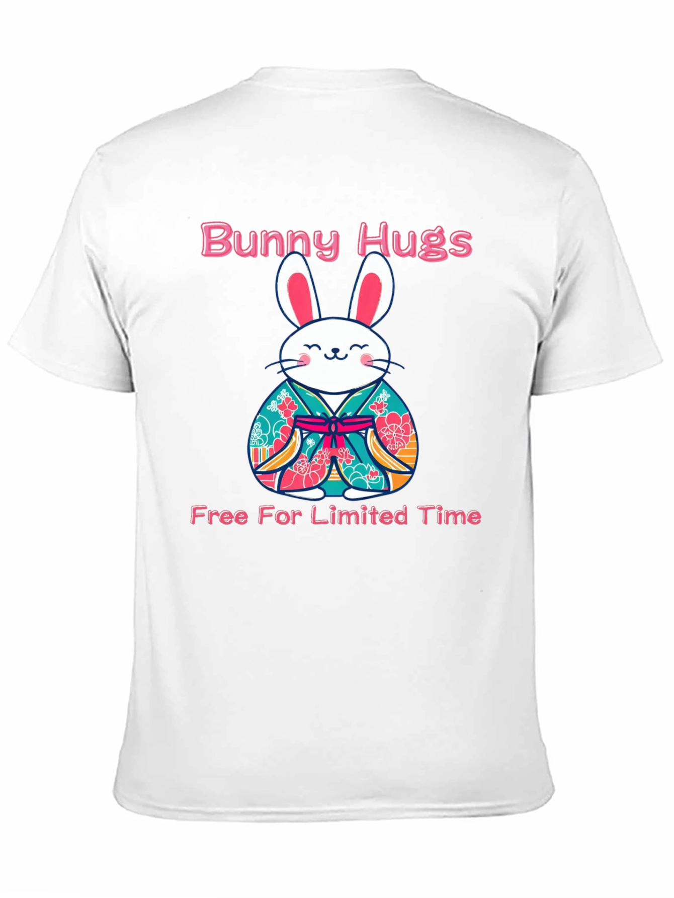 Bunny Hugs Graphic T-Shirt - Limited Time Offer