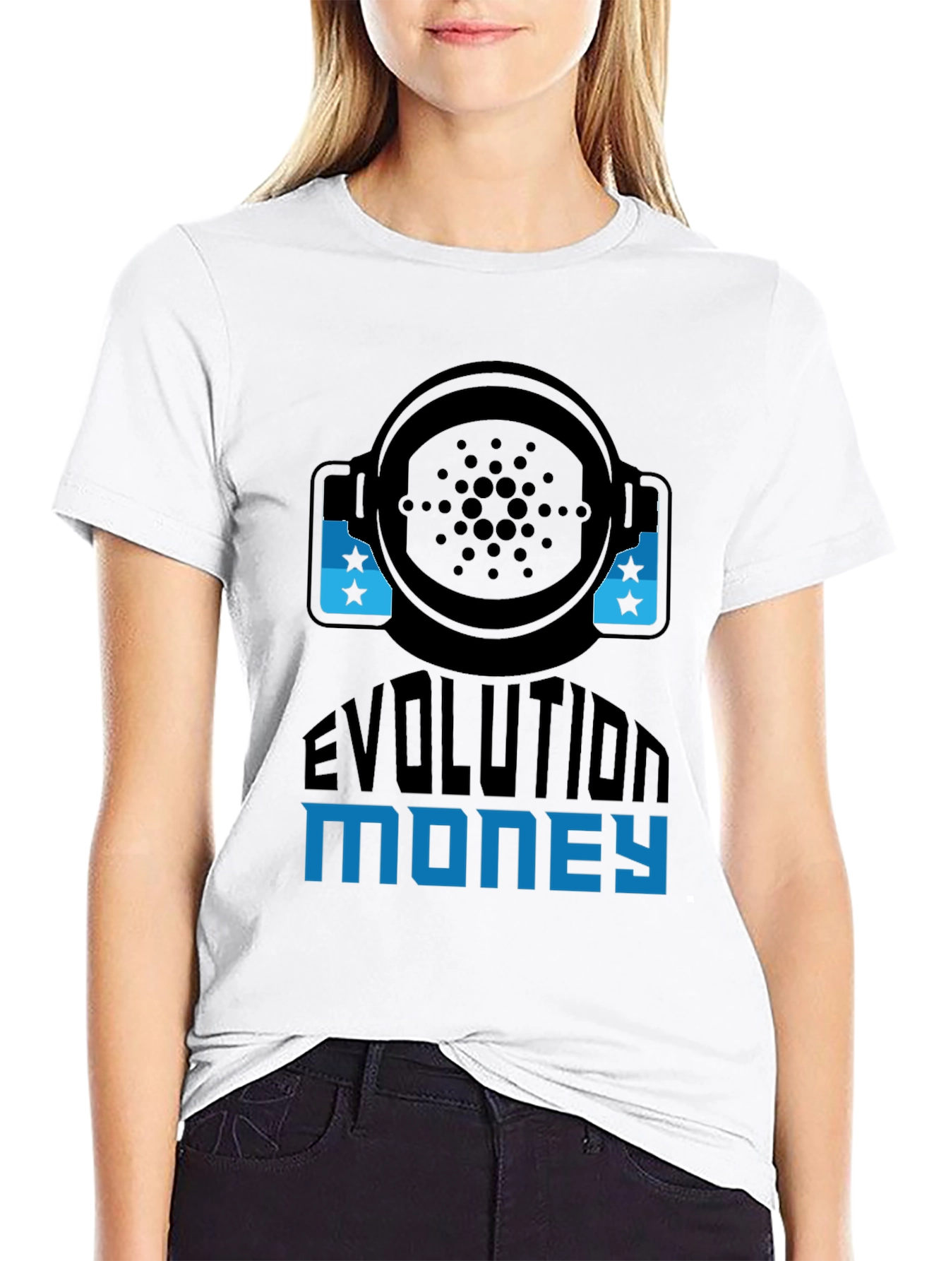 Evolution Money Graphic Tee - Crypto Inspired Apparel