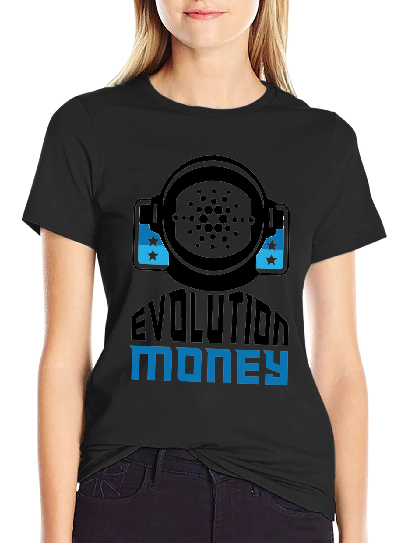 Evolution Money Graphic Tee - Crypto Inspired Apparel