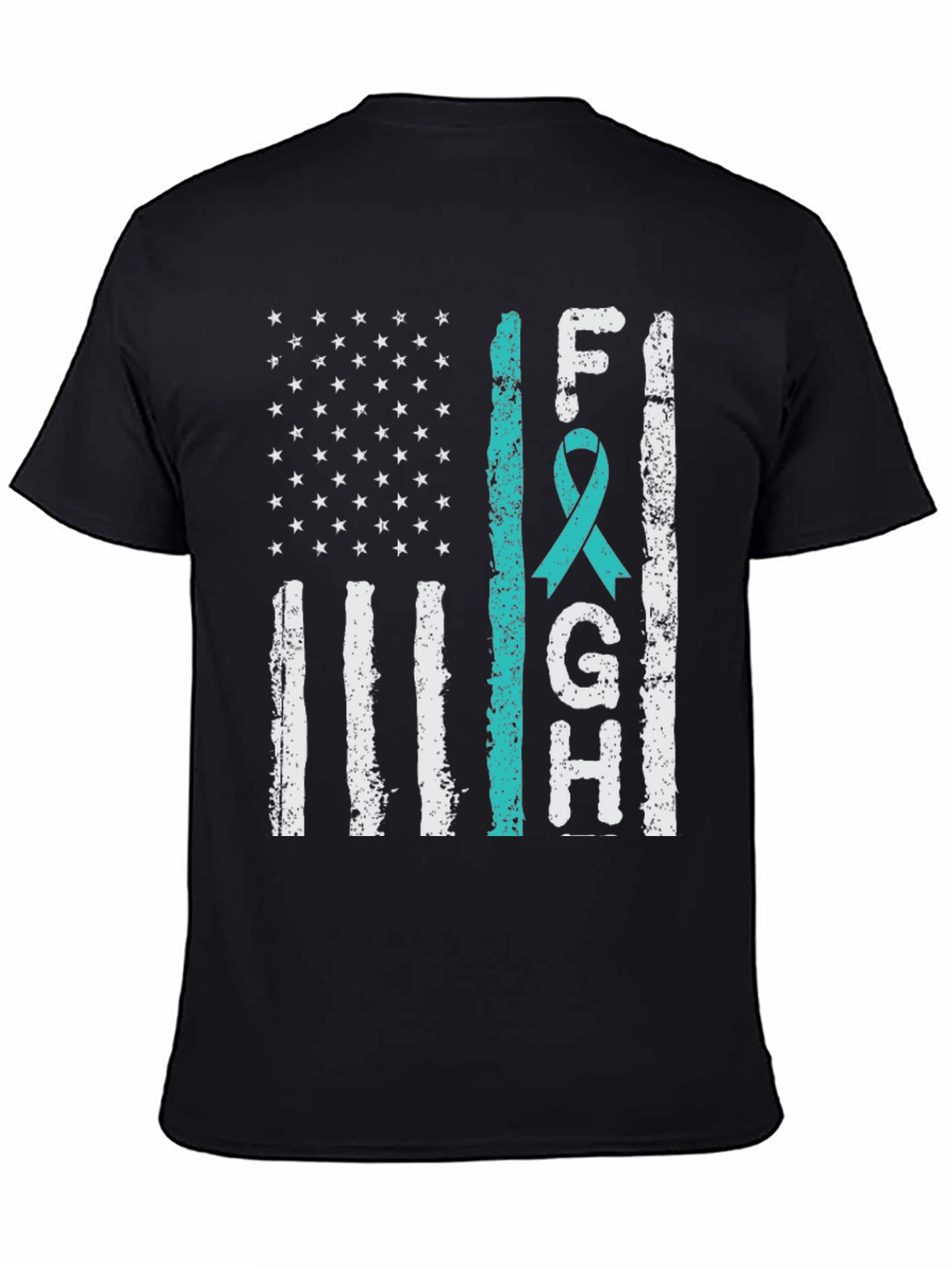 Fight American Flag Awareness T-Shirt
