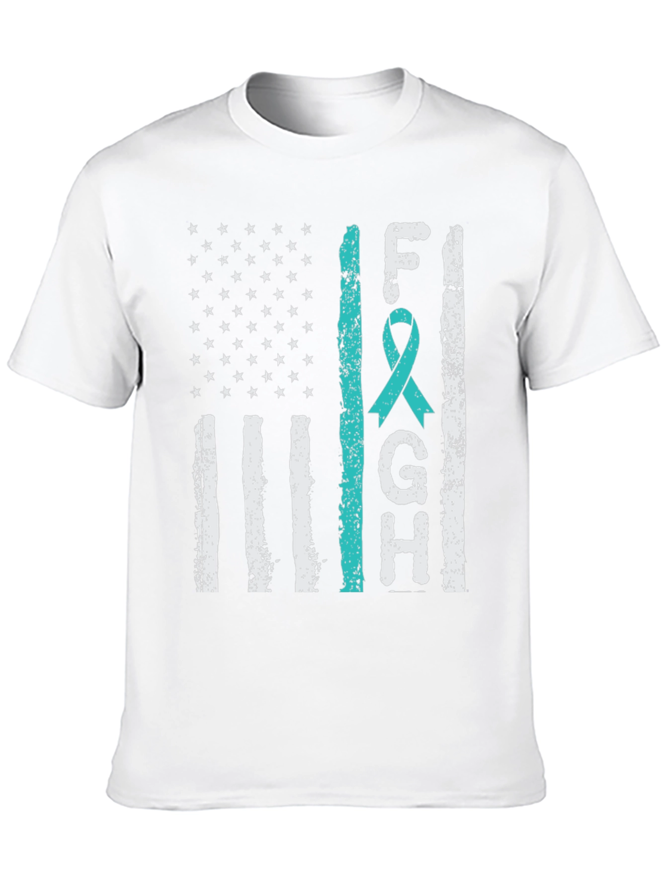 Fight American Flag Awareness T-Shirt