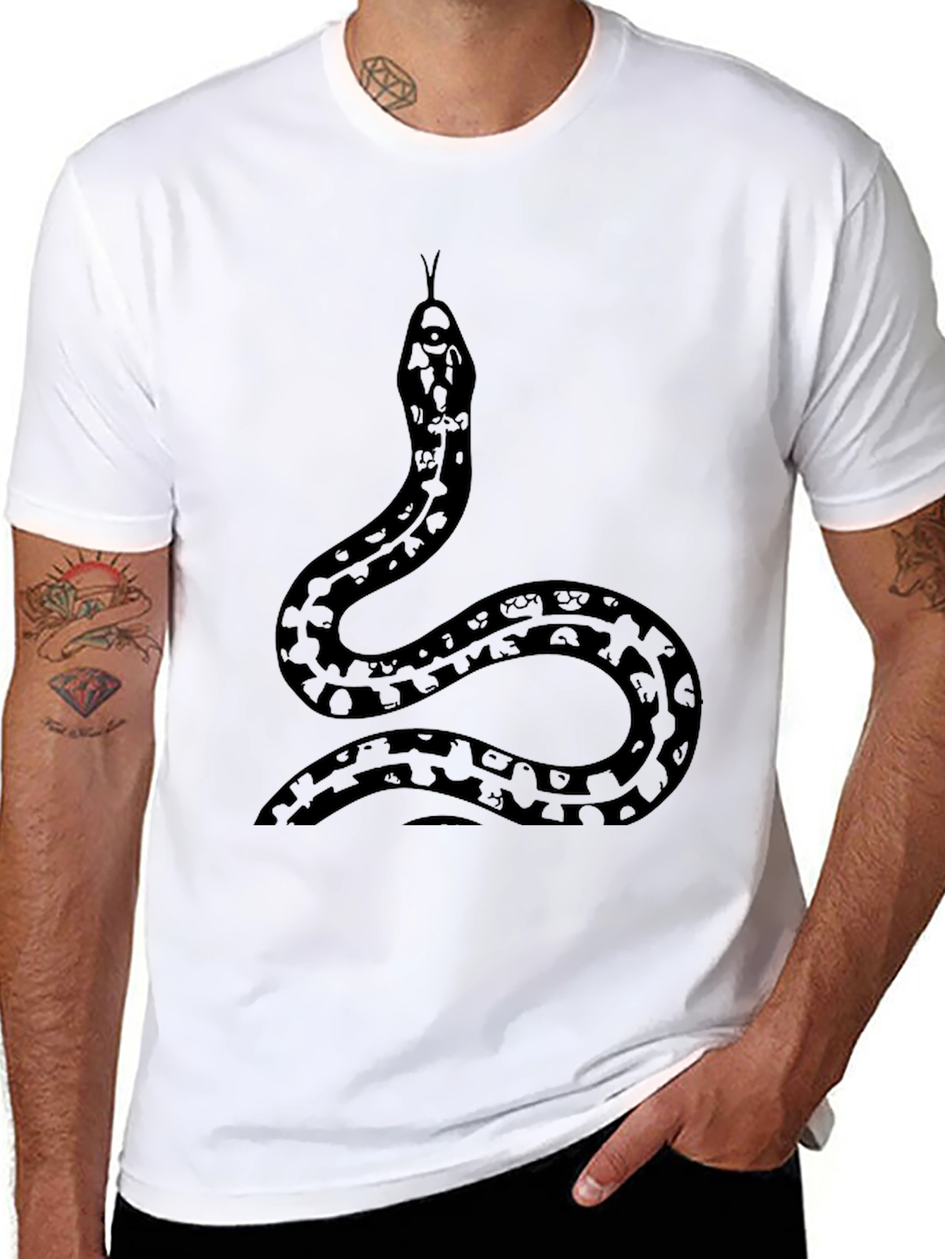Black Snake Graphic Tee