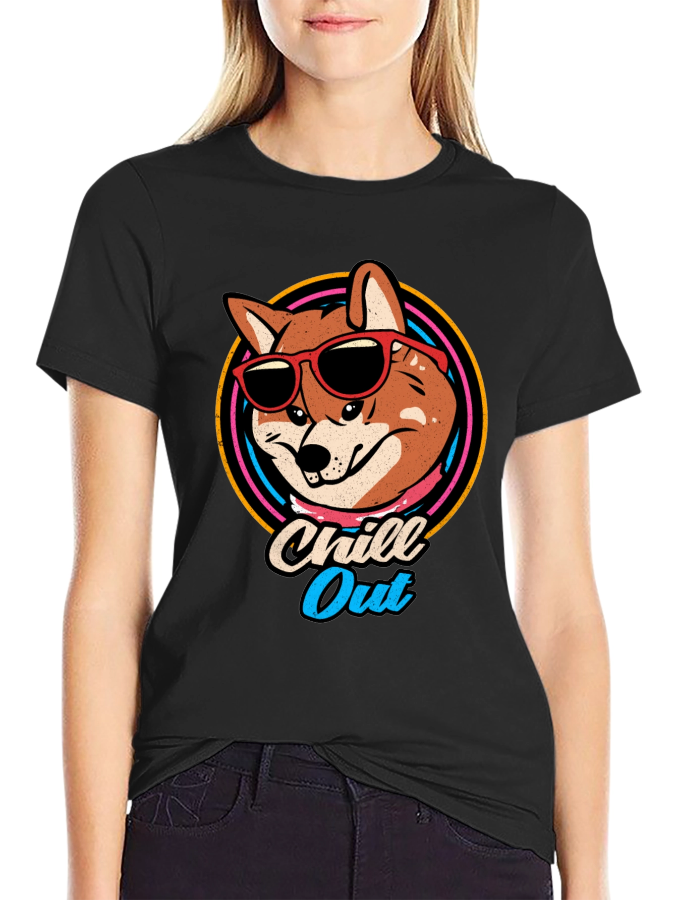 Chill Out Doge T-Shirt - Summer Vibes