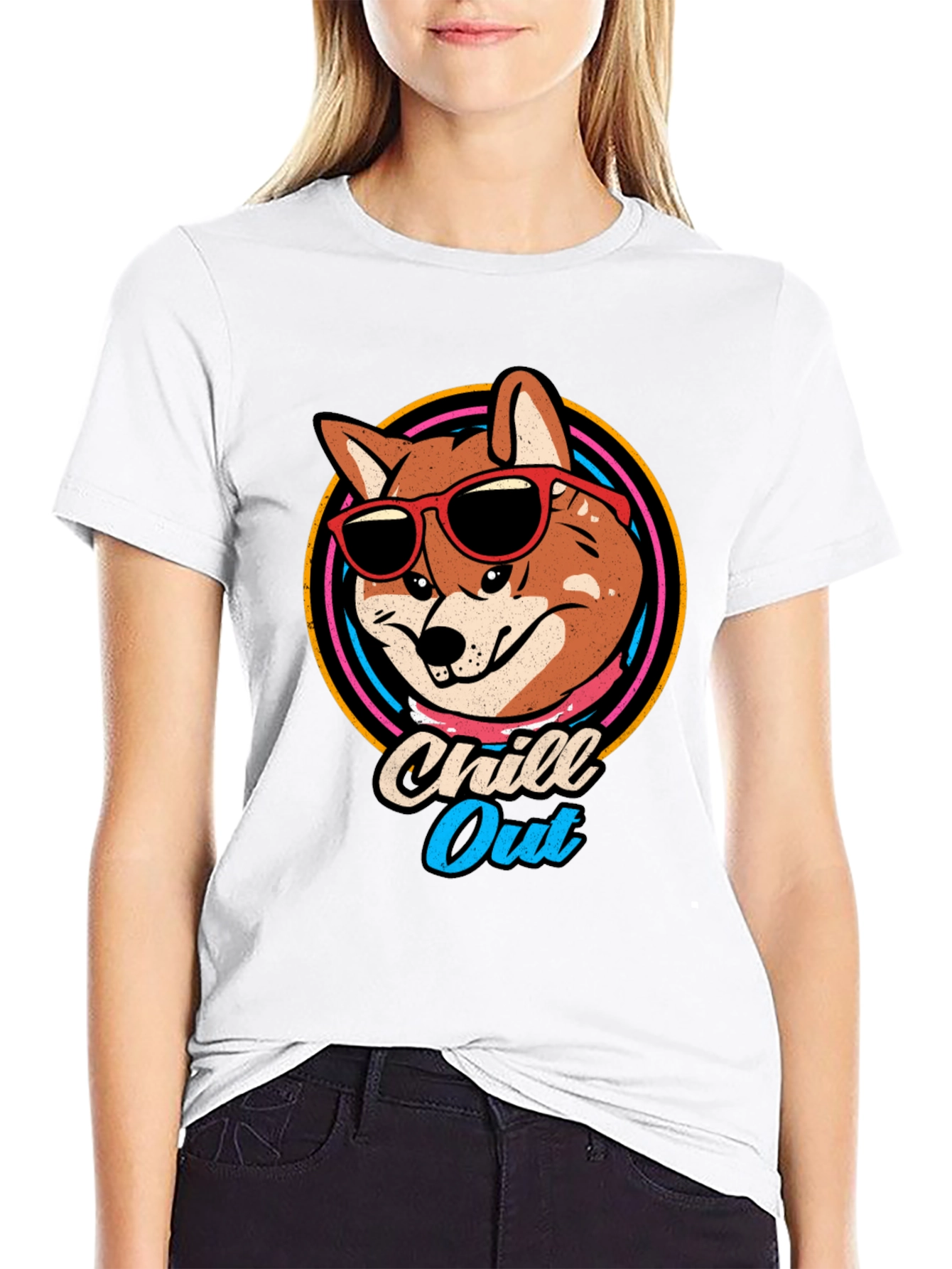 Chill Out Doge T-Shirt - Summer Vibes