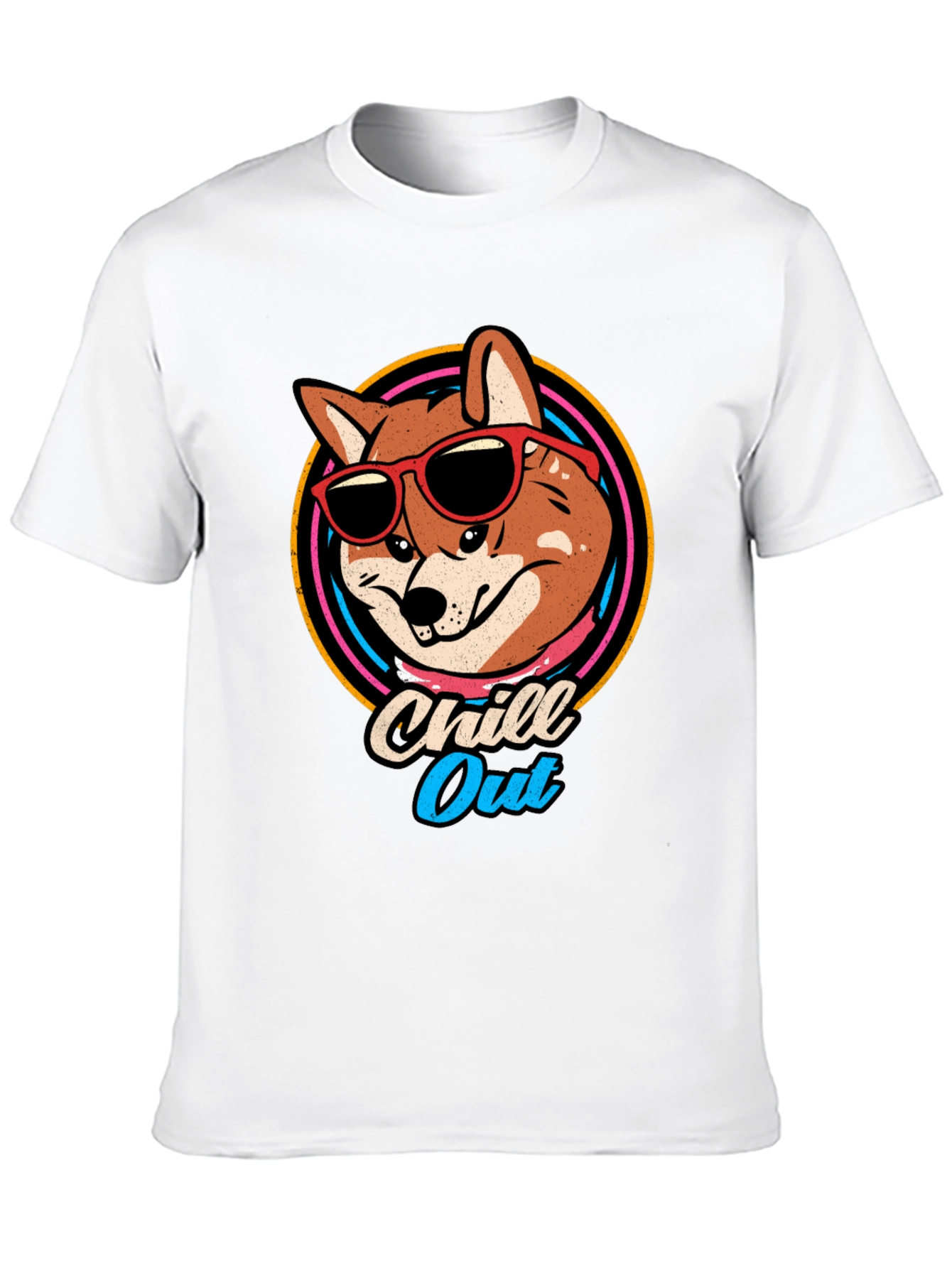 Chill Out Doge T-Shirt - Summer Vibes