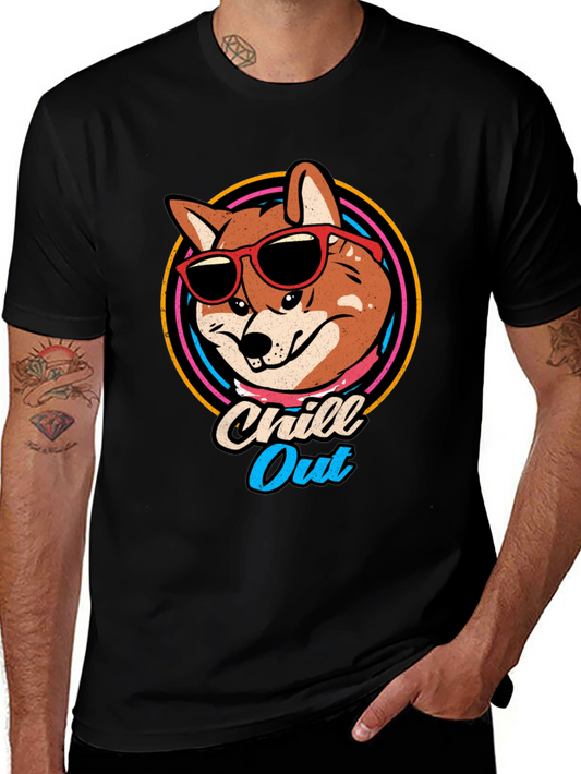 Chill Out Doge T-Shirt - Summer Vibes