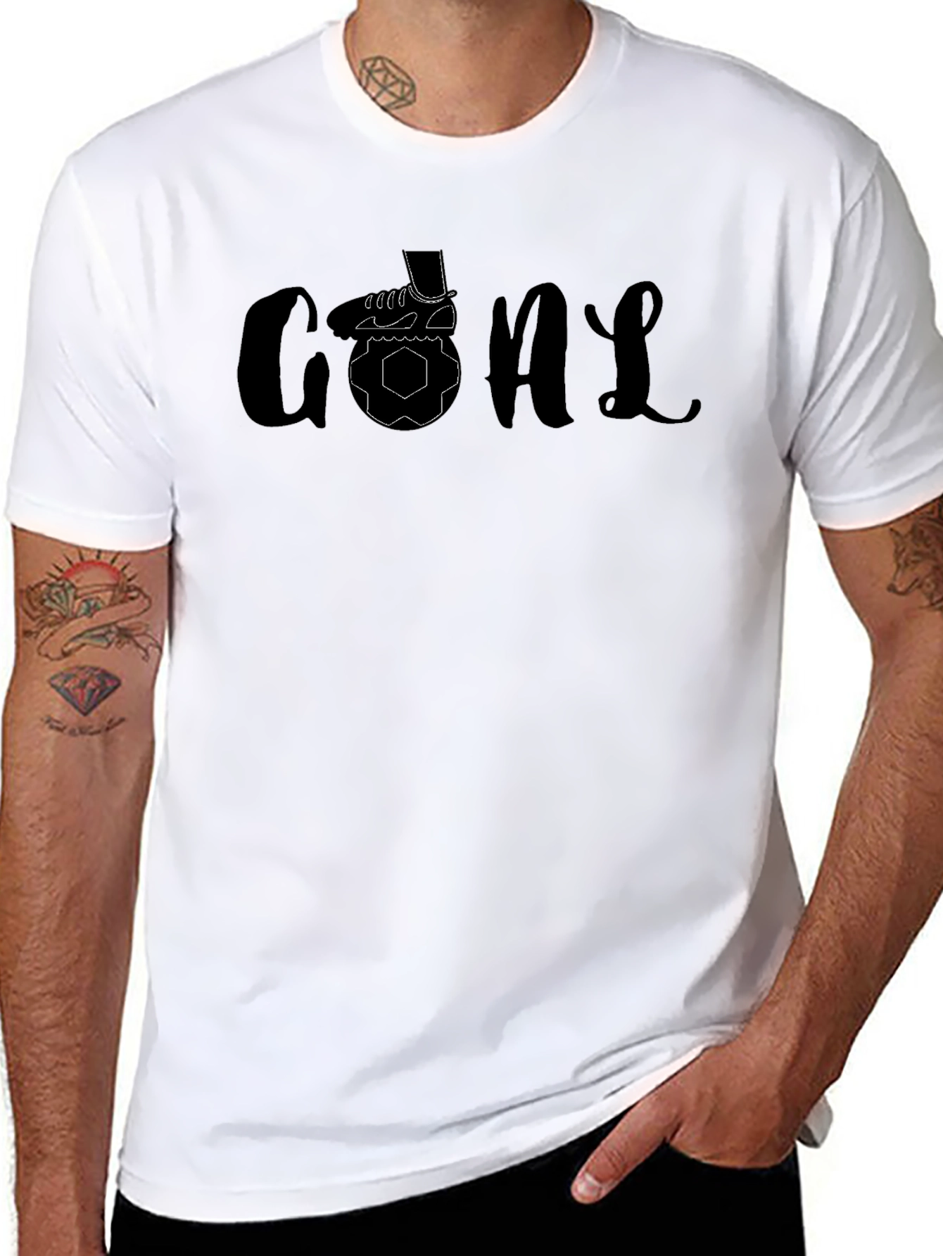 Goal T-Shirt - Steampunk Cog Design