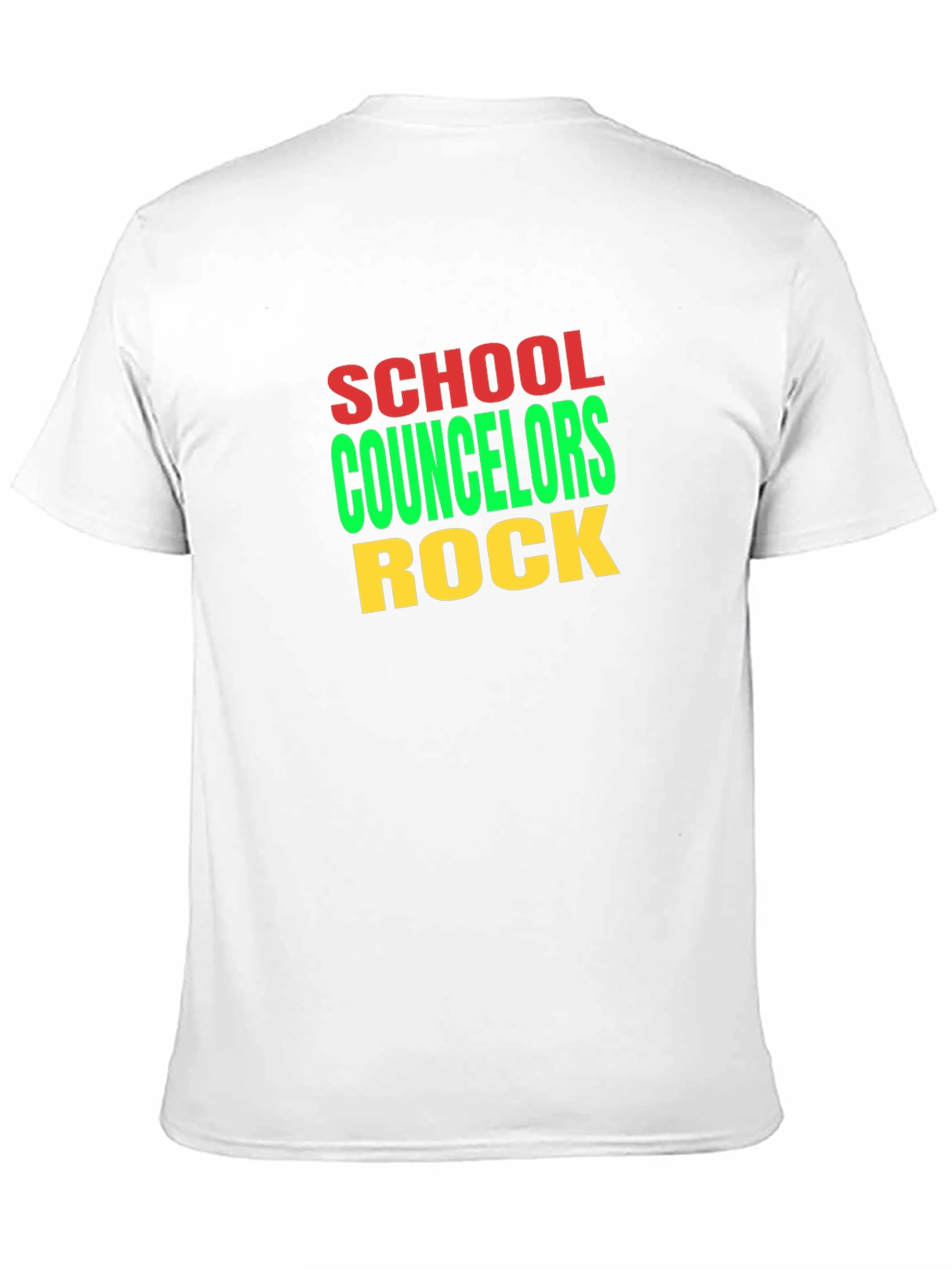 School Counselors Rock Graphic T-Shirt