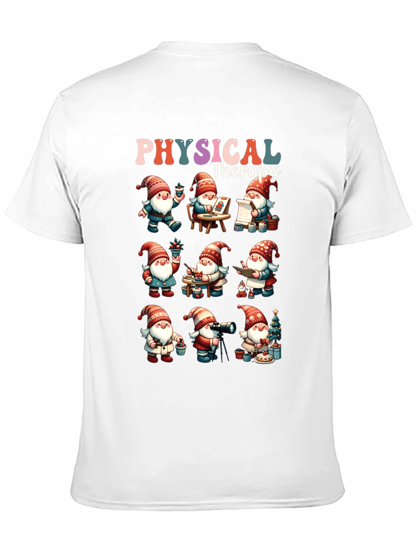Physical Therapy Gnomes T-Shirt