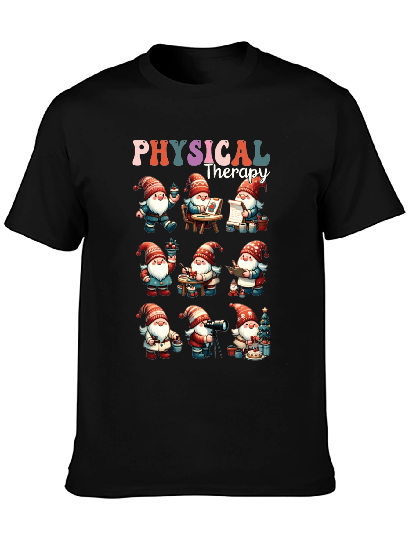 Physical Therapy Gnomes T-Shirt