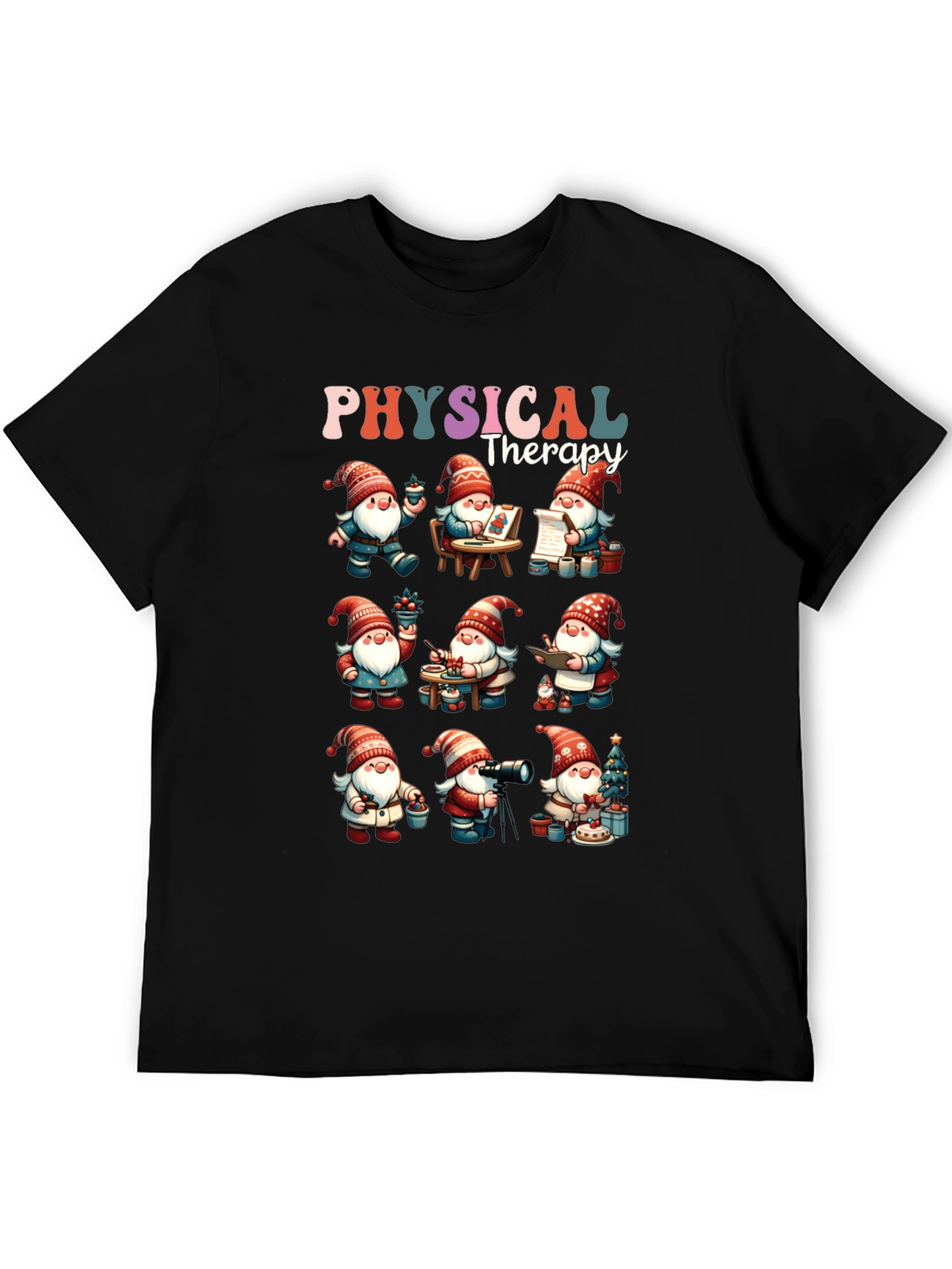 Physical Therapy Gnomes T-Shirt