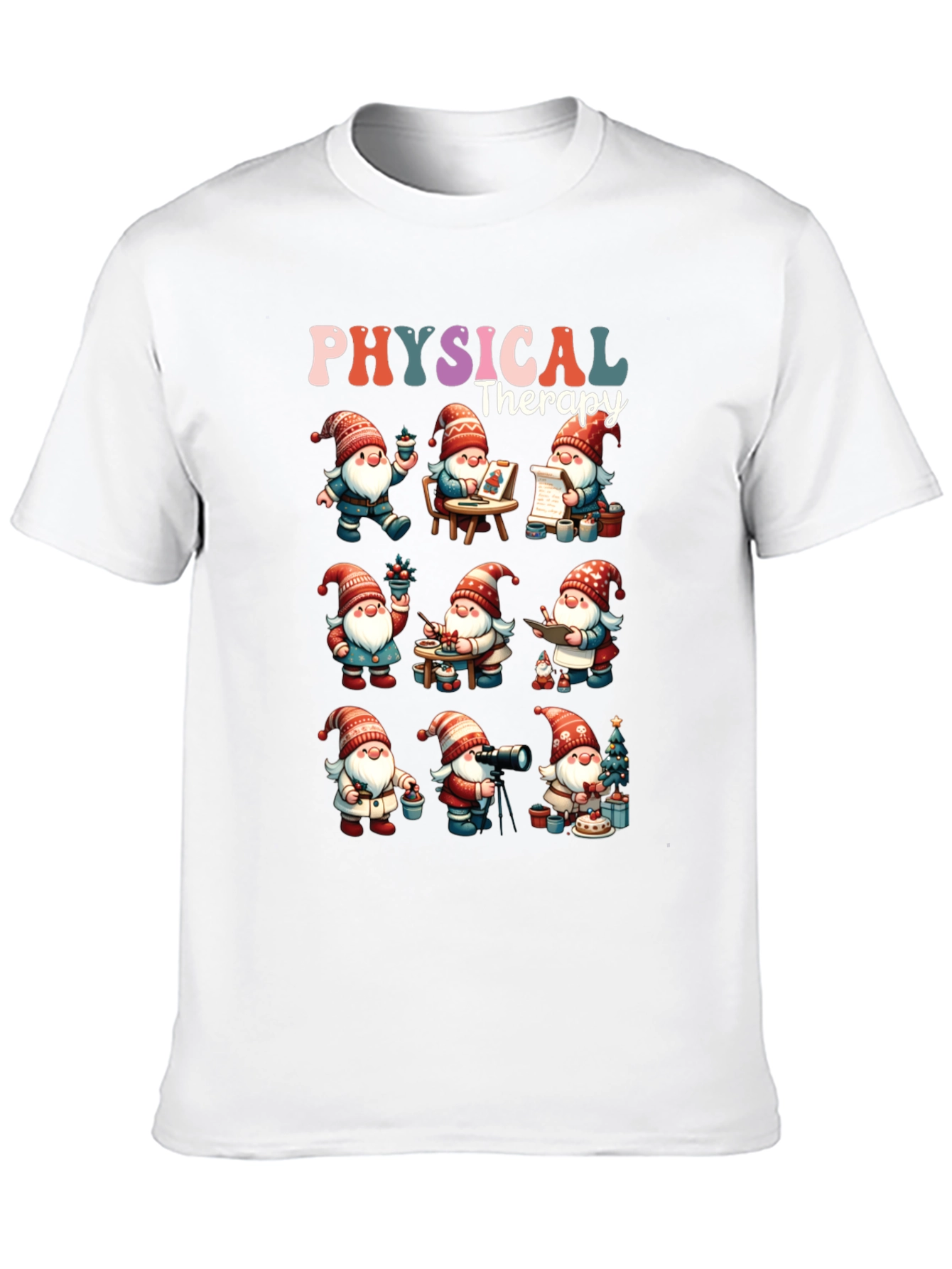 Physical Therapy Gnomes T-Shirt
