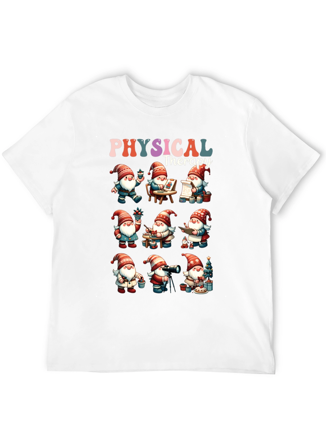 Physical Therapy Gnomes T-Shirt