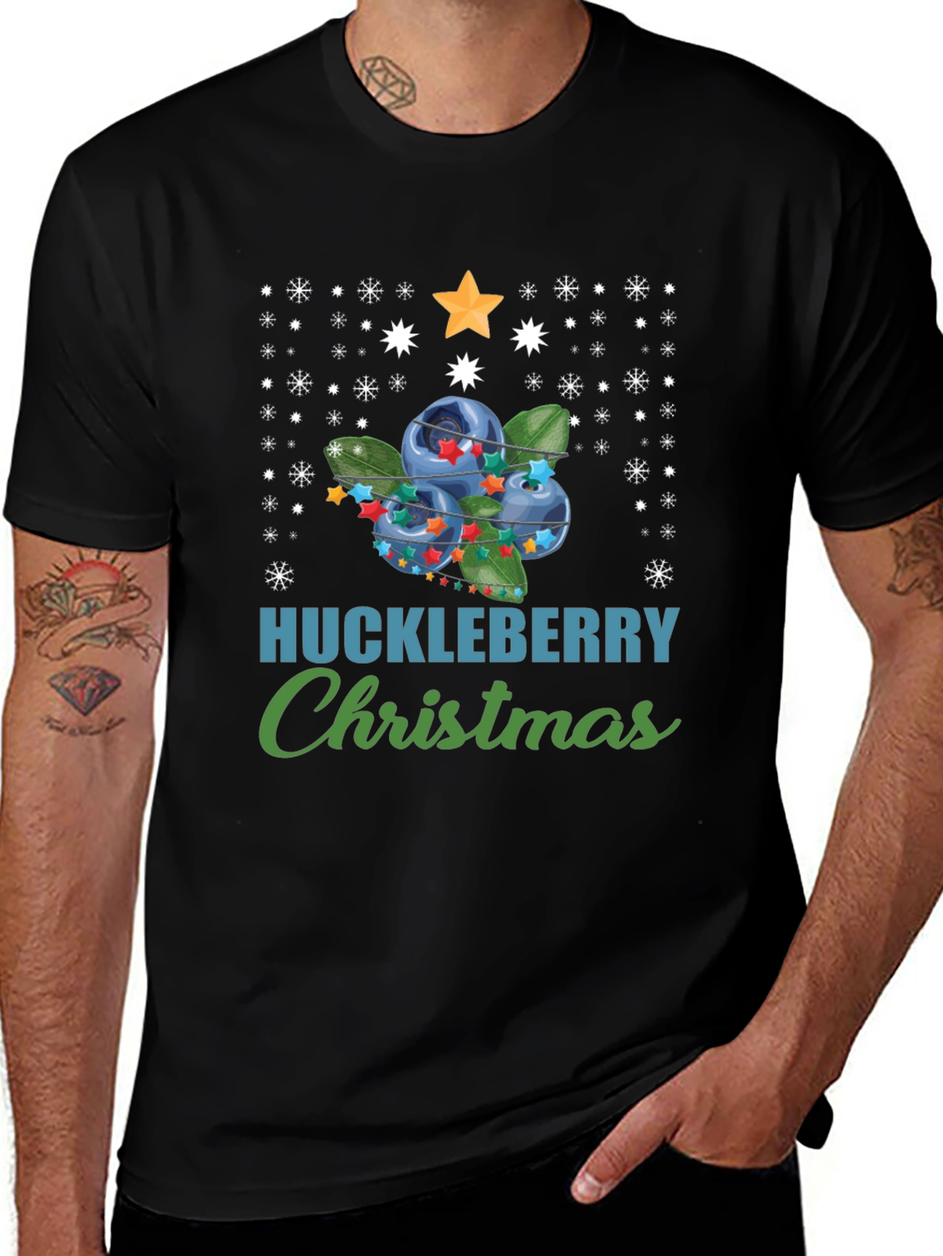 Huckleberry Christmas T-Shirt
