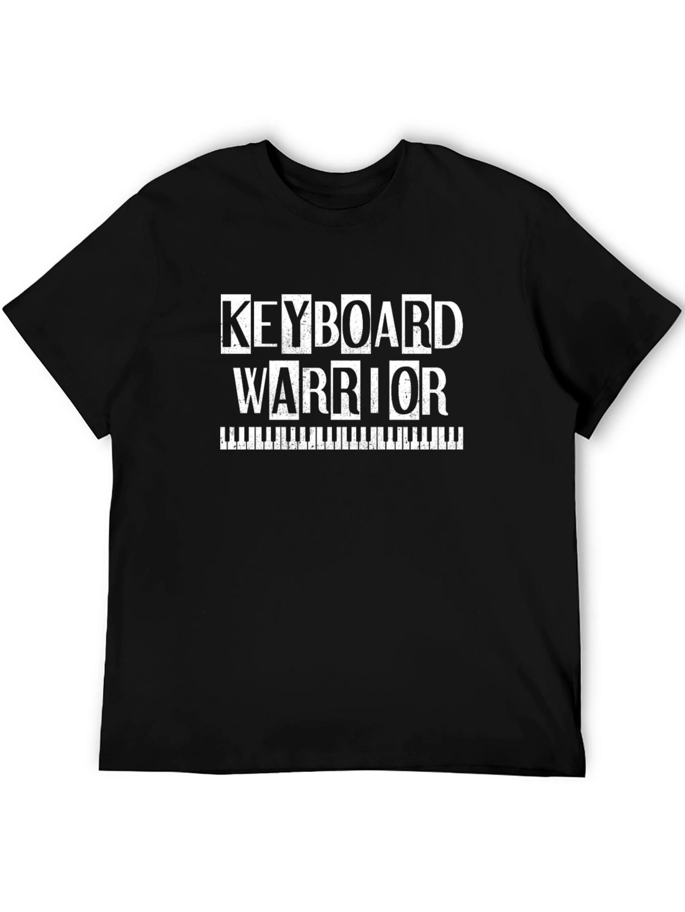 Keyboard Warrior Graphic T-Shirt - Musician Tee