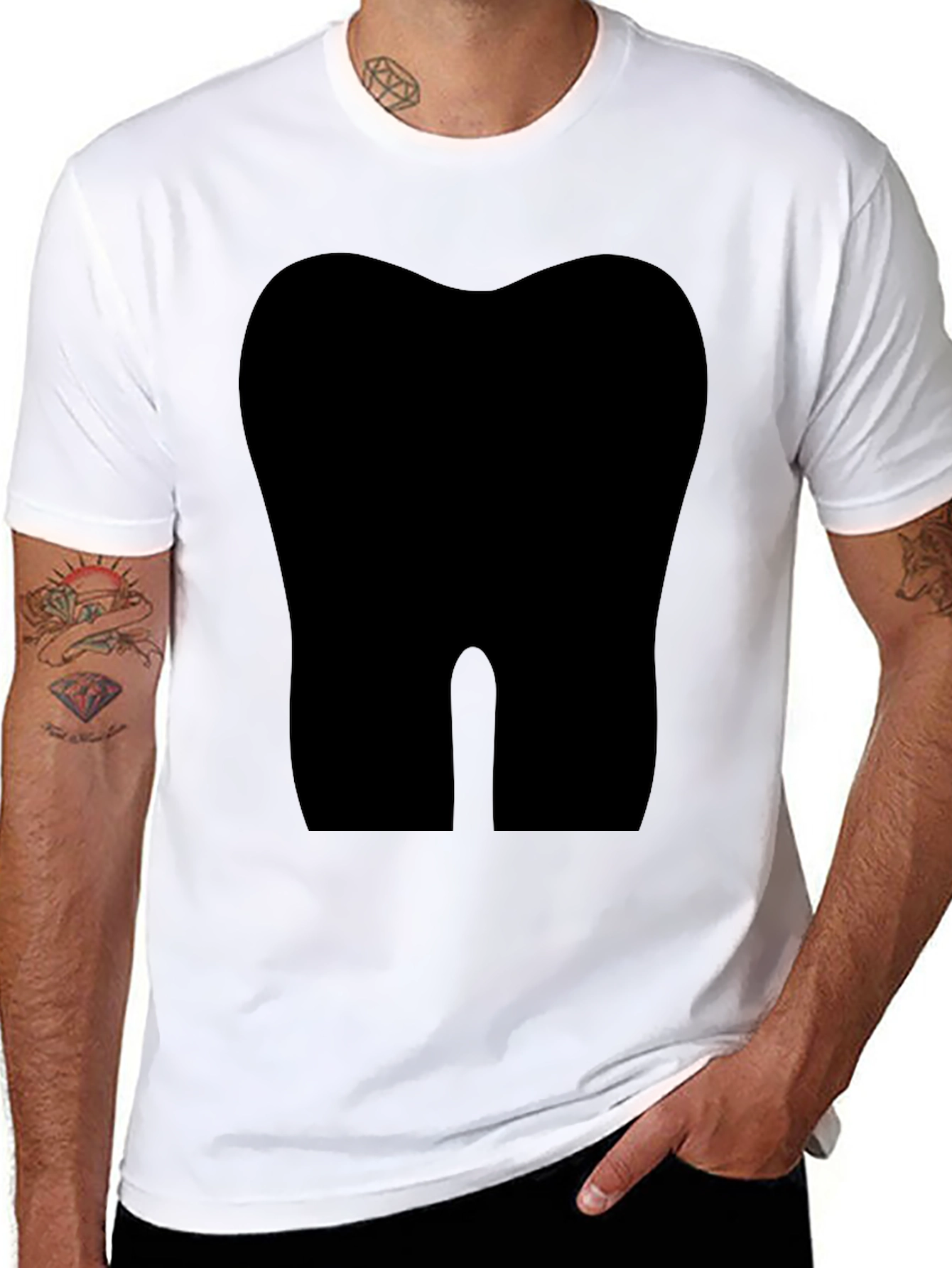 Dental Silhouette Graphic Tee