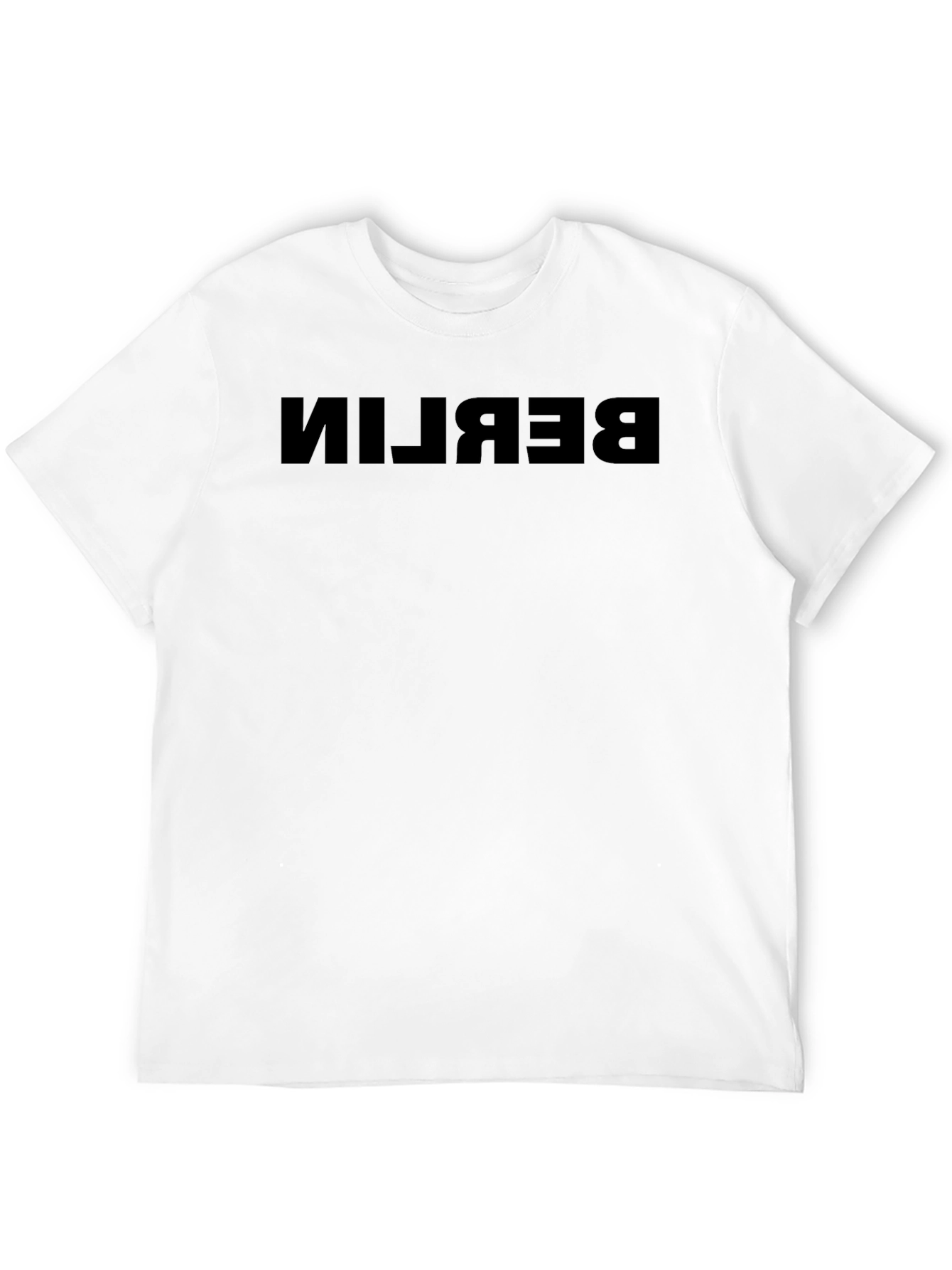 Berlin Retro Inverted Print T-Shirt