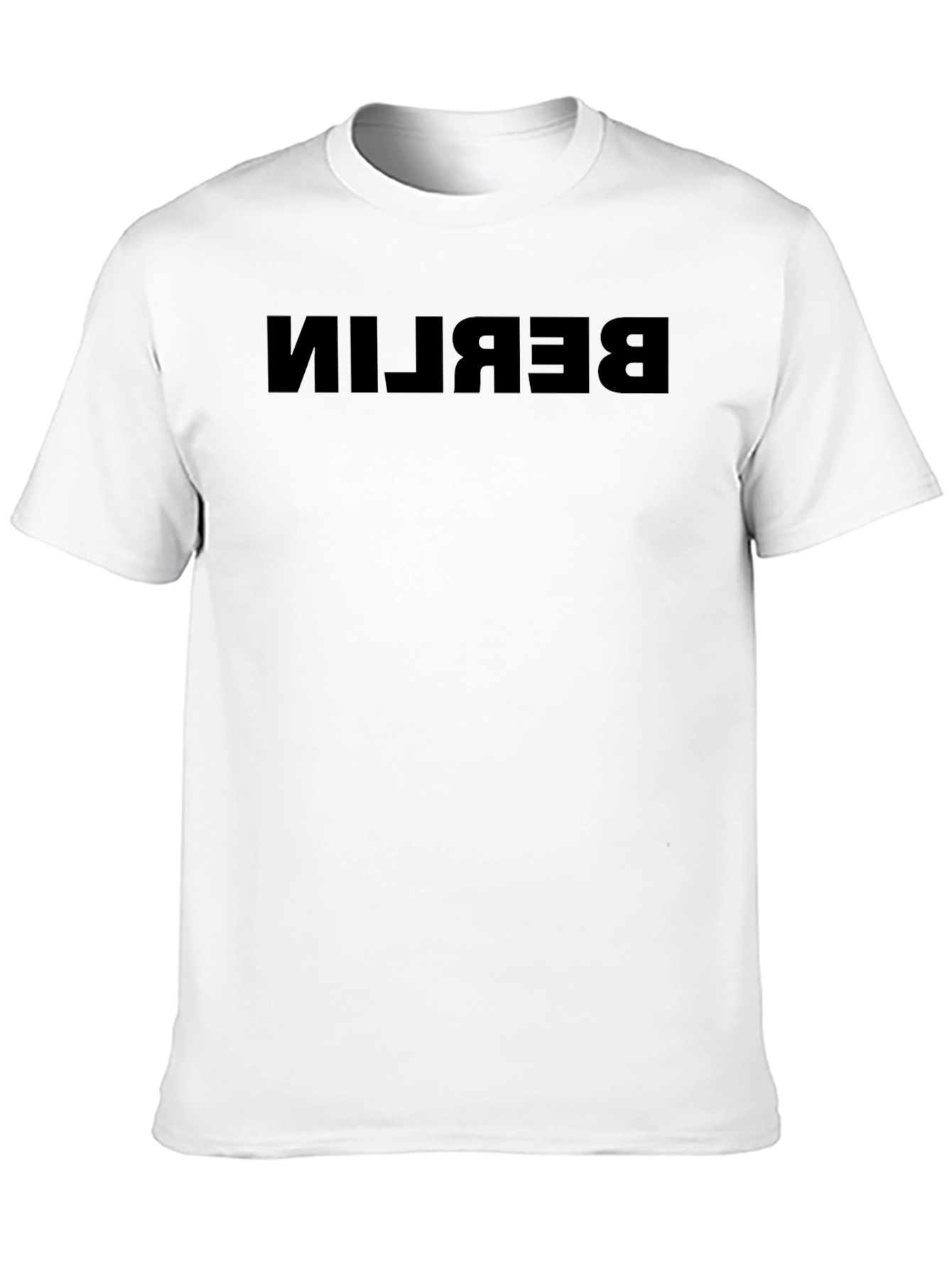 Berlin Retro Inverted Print T-Shirt