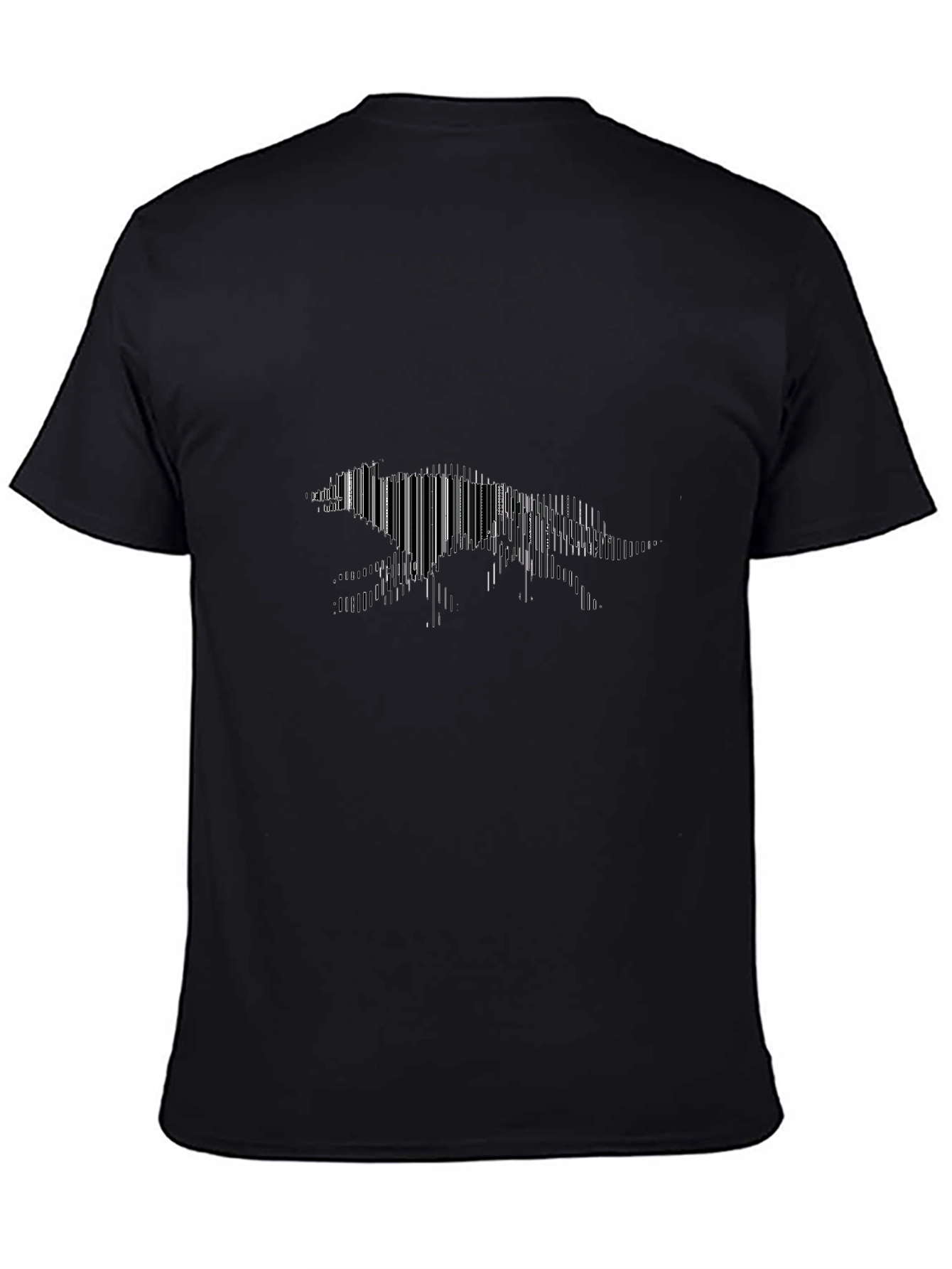 Barcode Jaguar Black T-Shirt - Modern Style
