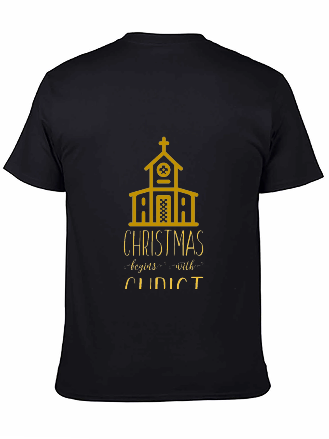 Christmas Begins With Christ T-Shirt