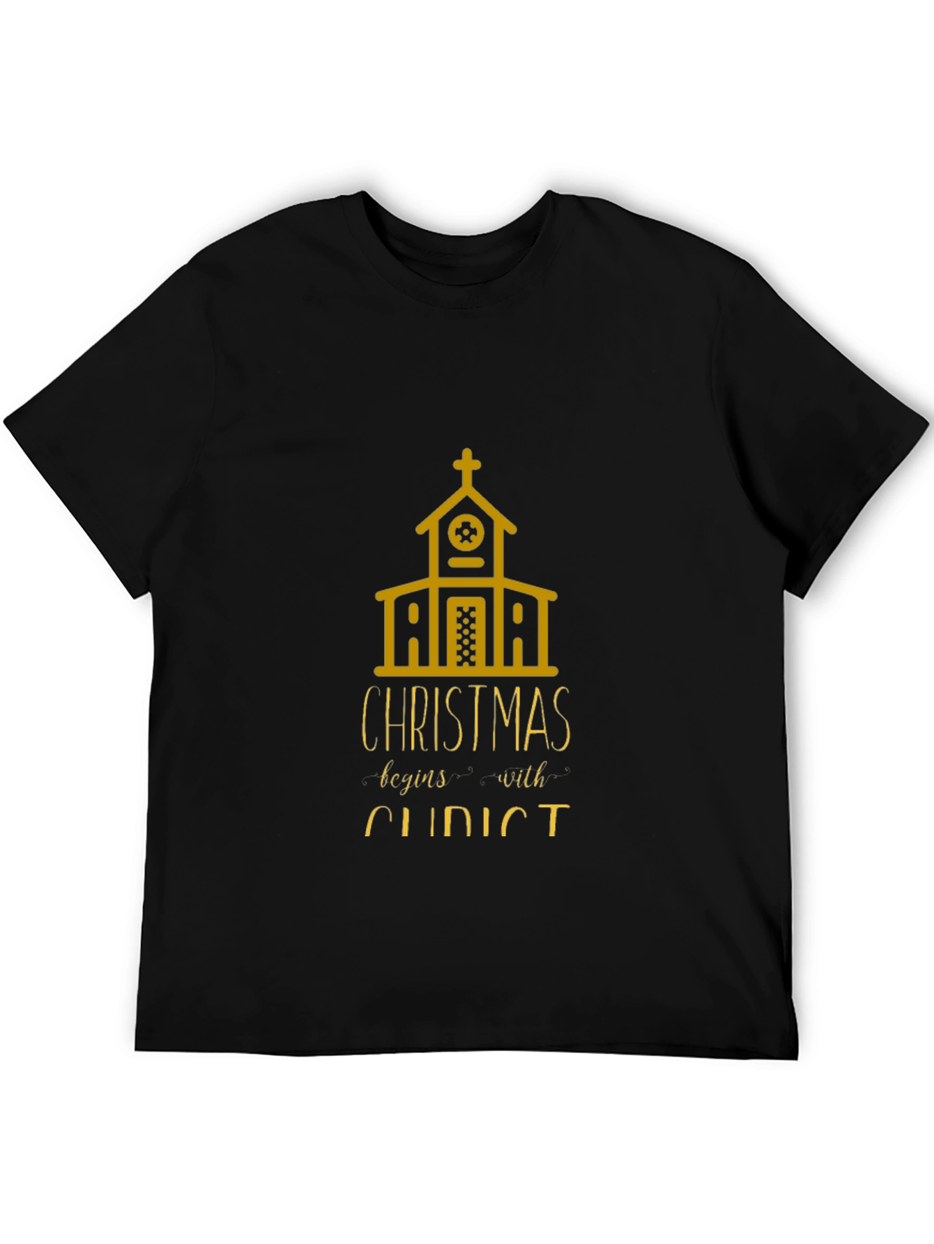 Christmas Begins With Christ T-Shirt