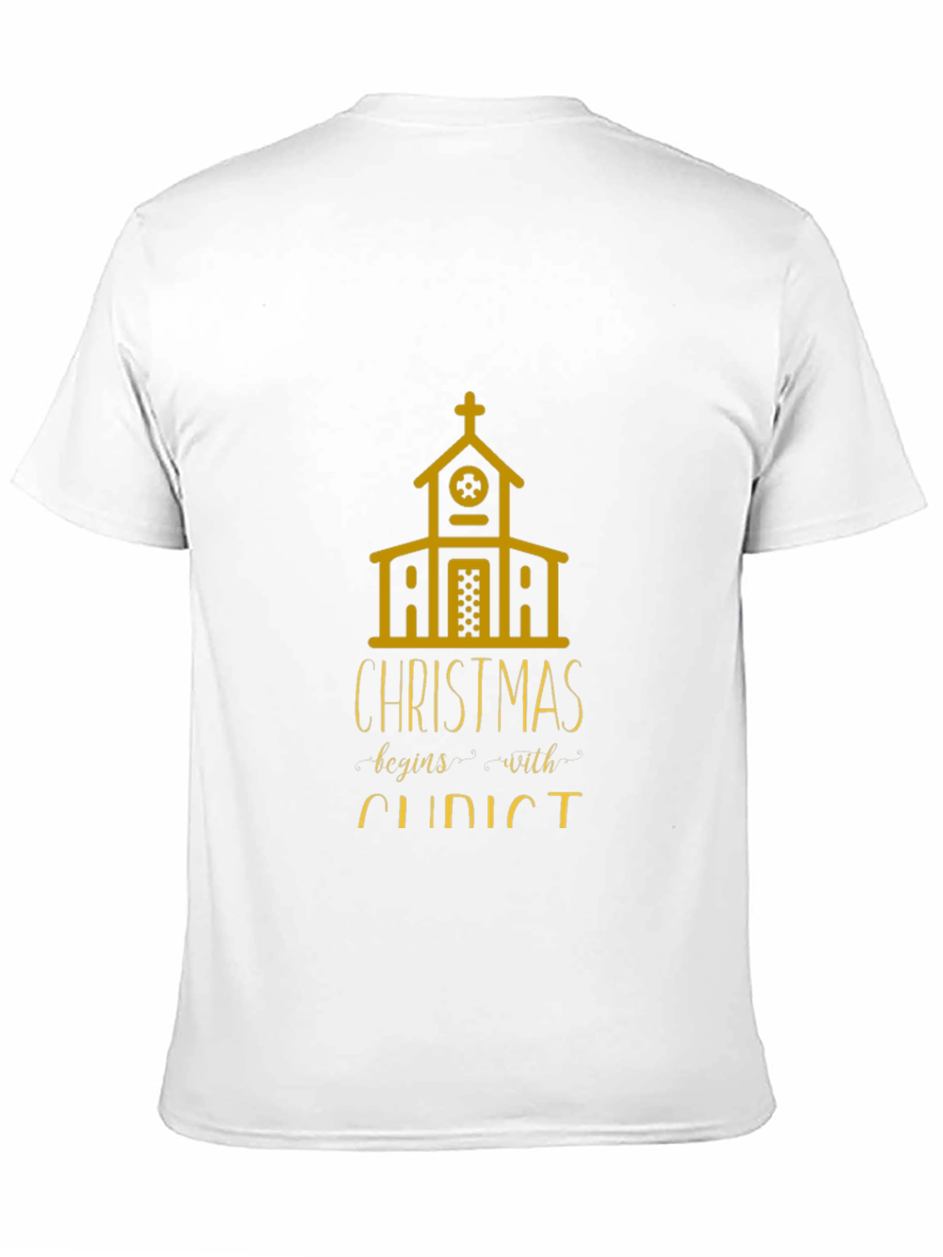 Christmas Begins With Christ T-Shirt
