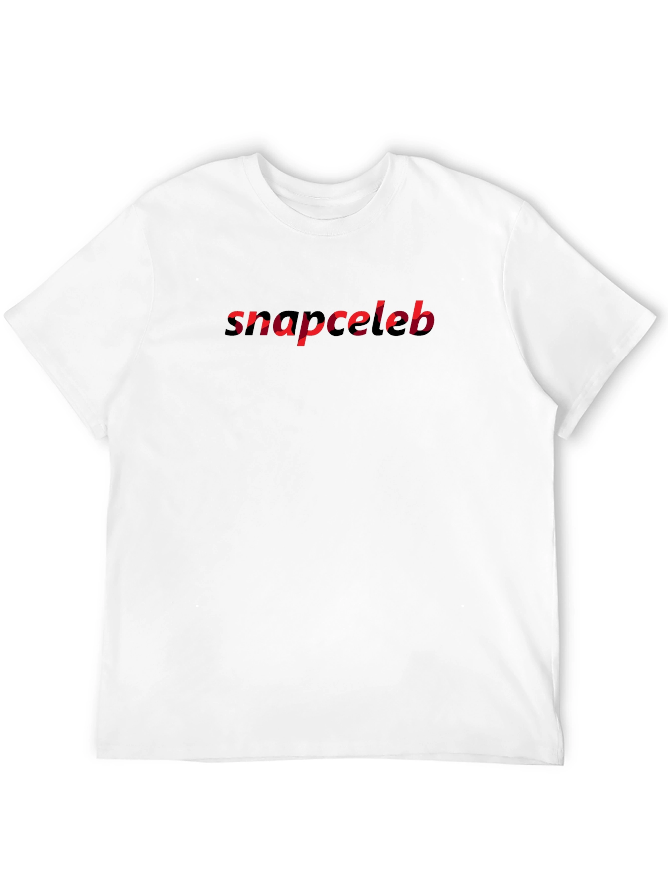 Snapceleb Black Graphic Tee