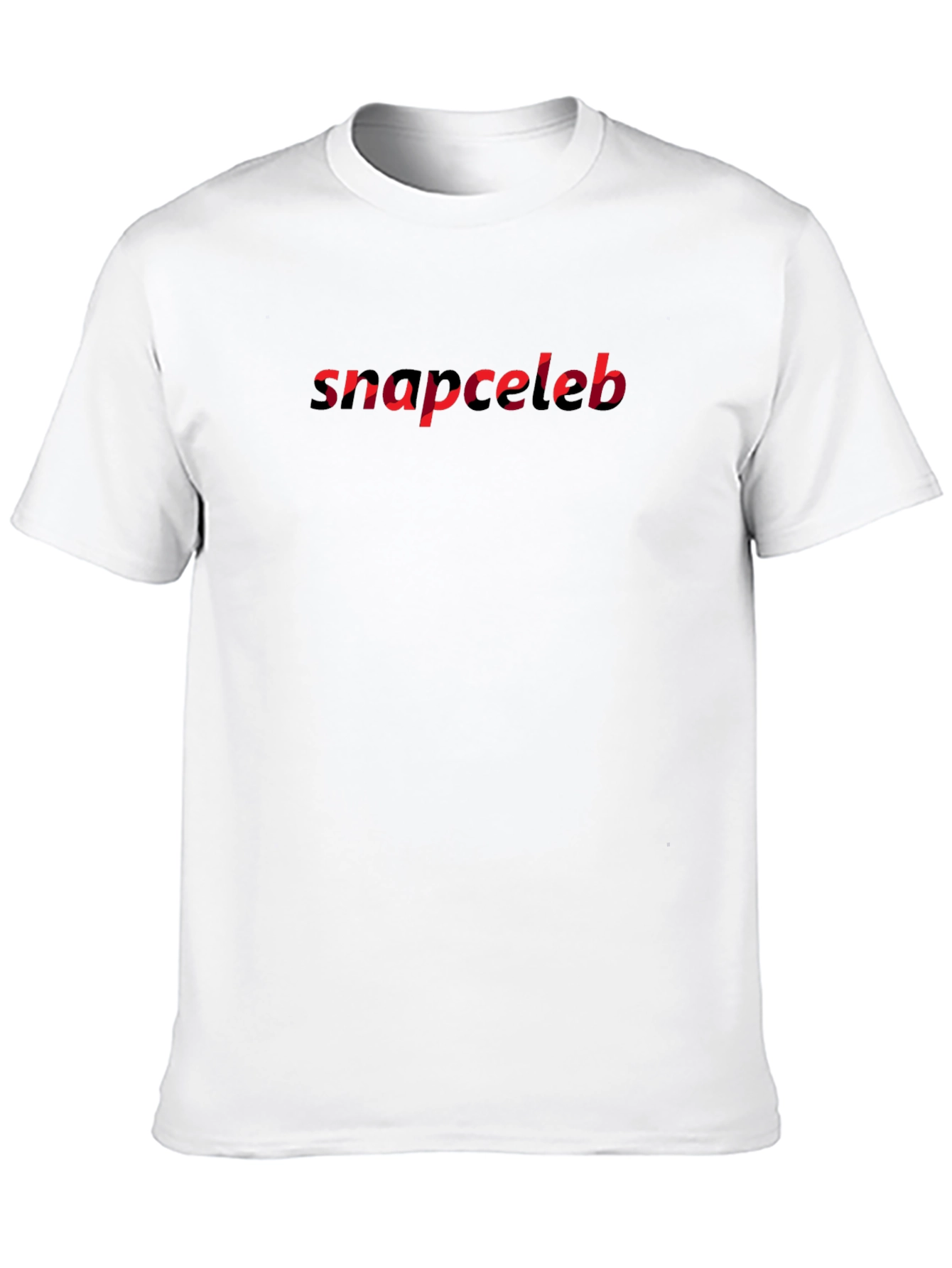 Snapceleb Black Graphic Tee