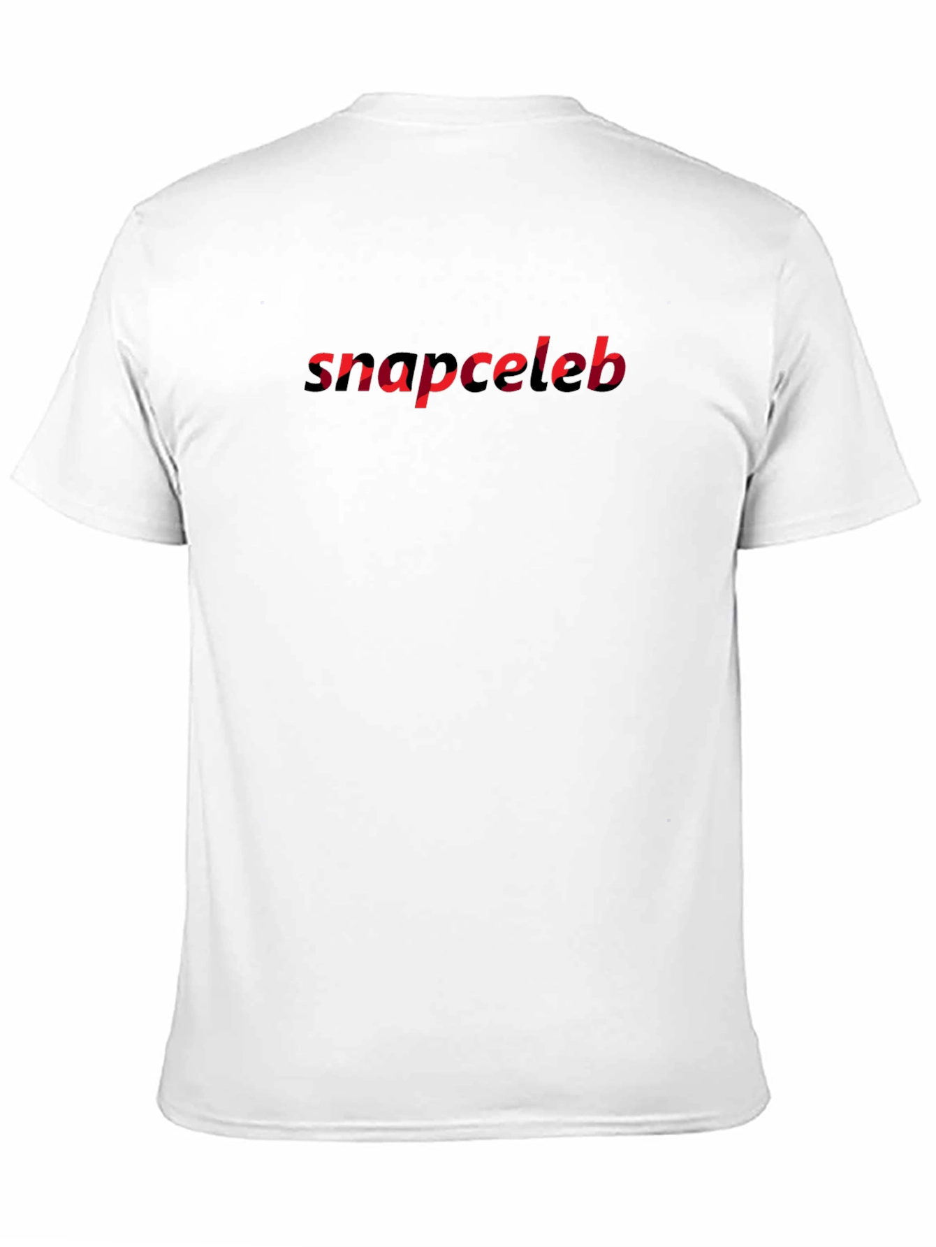 Snapceleb Black Graphic Tee